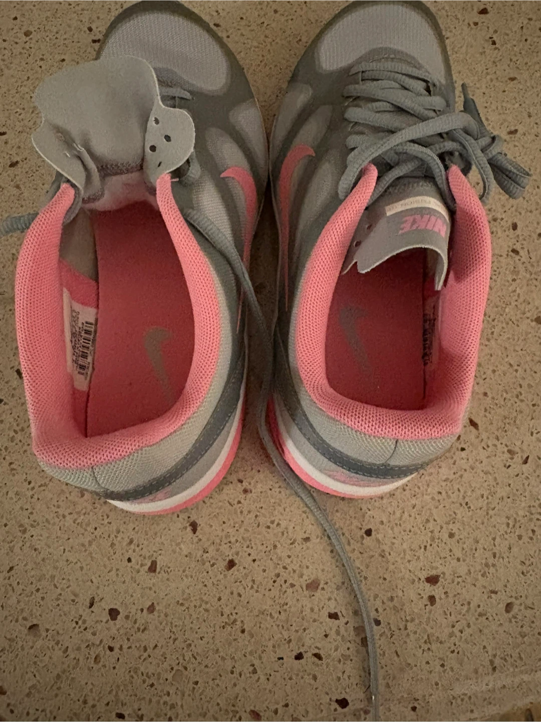 Nike Women's Running Shoes Grey/Pink Size 5.5 - photo 3