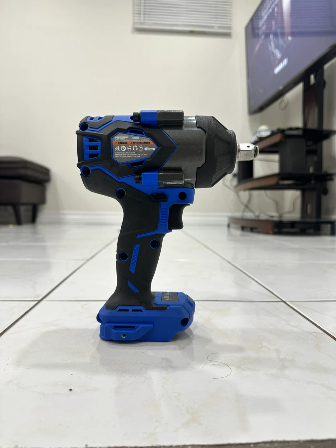 20V 1/2 in. Cordless Brushless Impact Wrench (Tool Only)