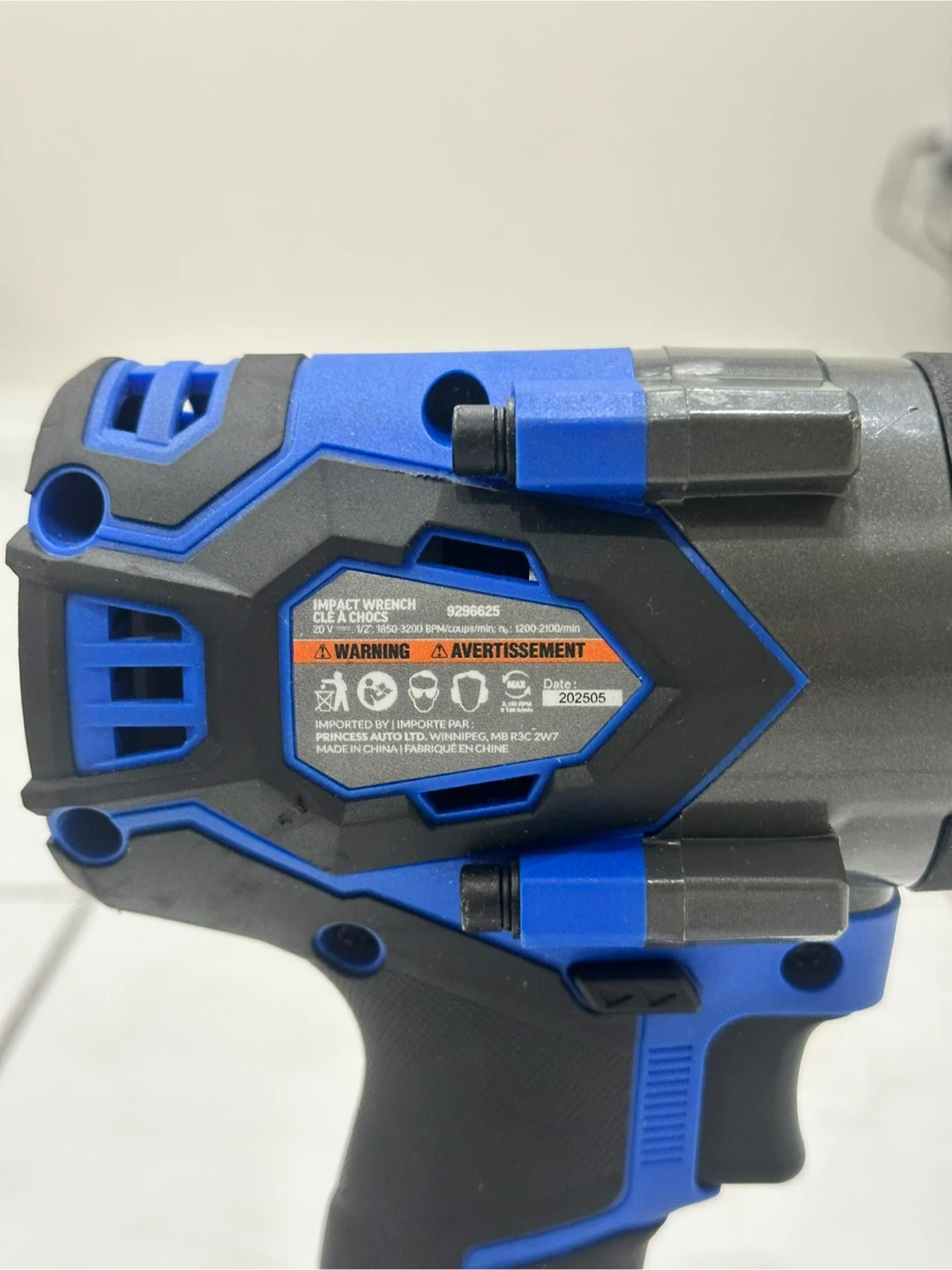 20V 1/2 in. Cordless Brushless Impact Wrench (Tool Only) - photo 2