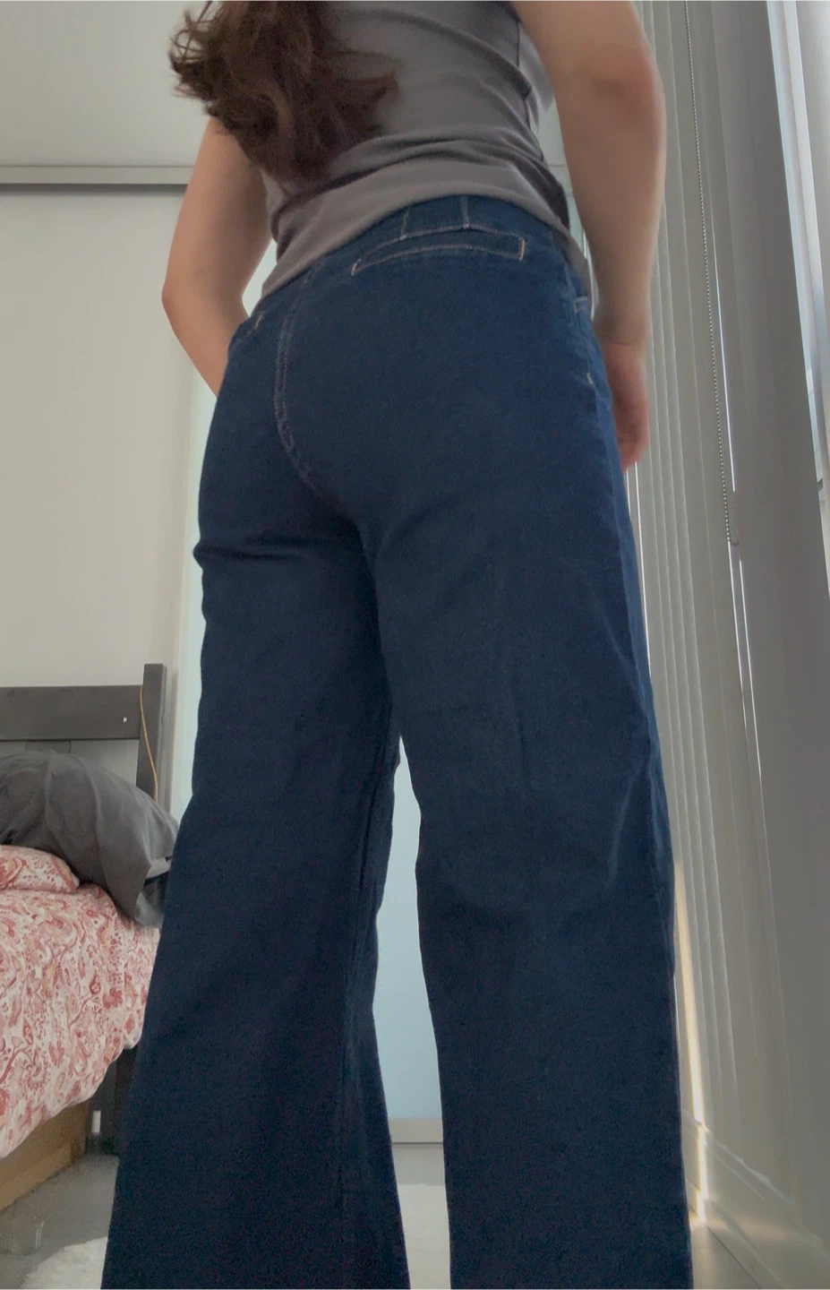 Dark Wide Leg Jeans - photo 2