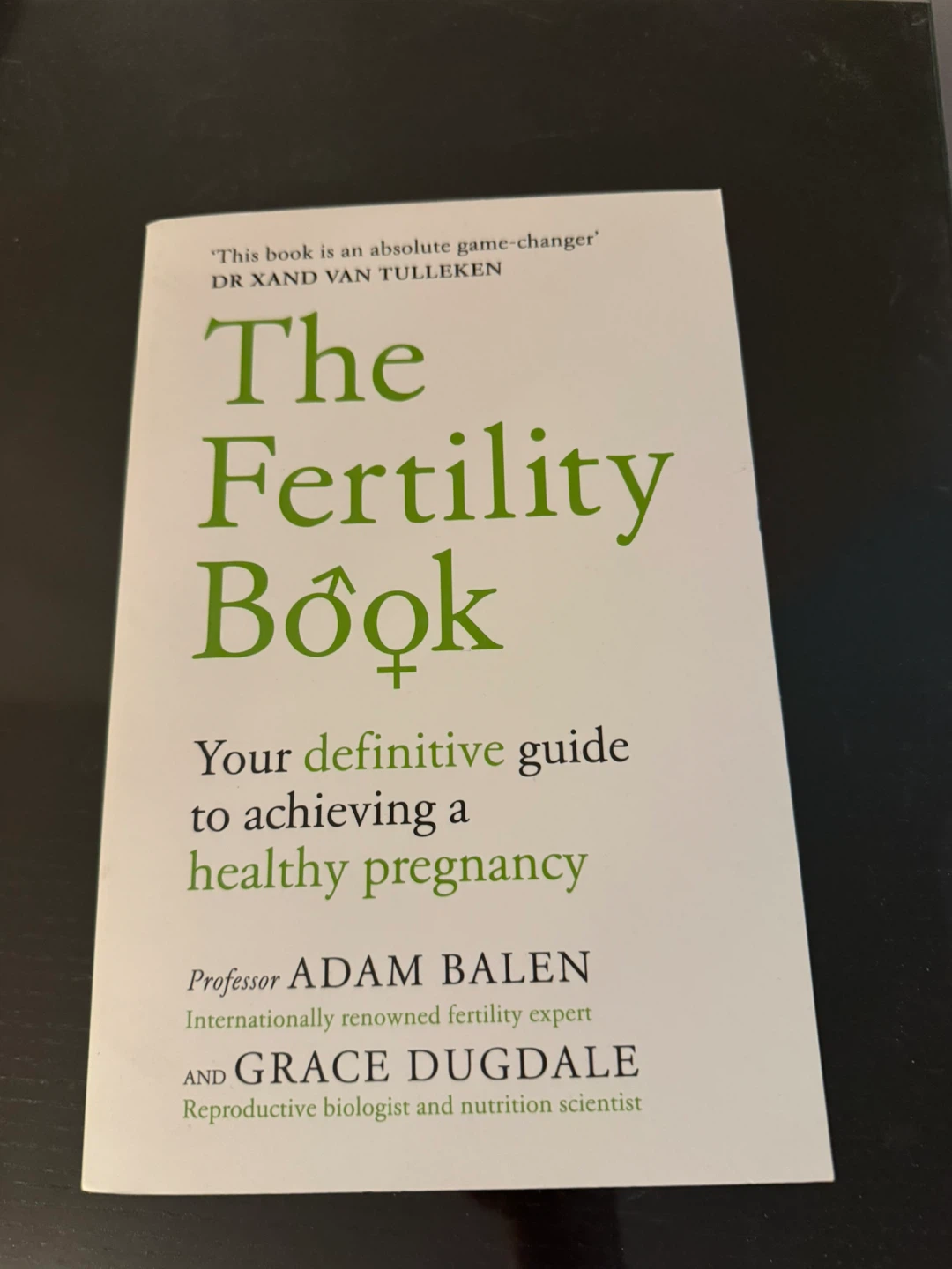 The Fertility Book by Adam Balen & Grace Dugdale