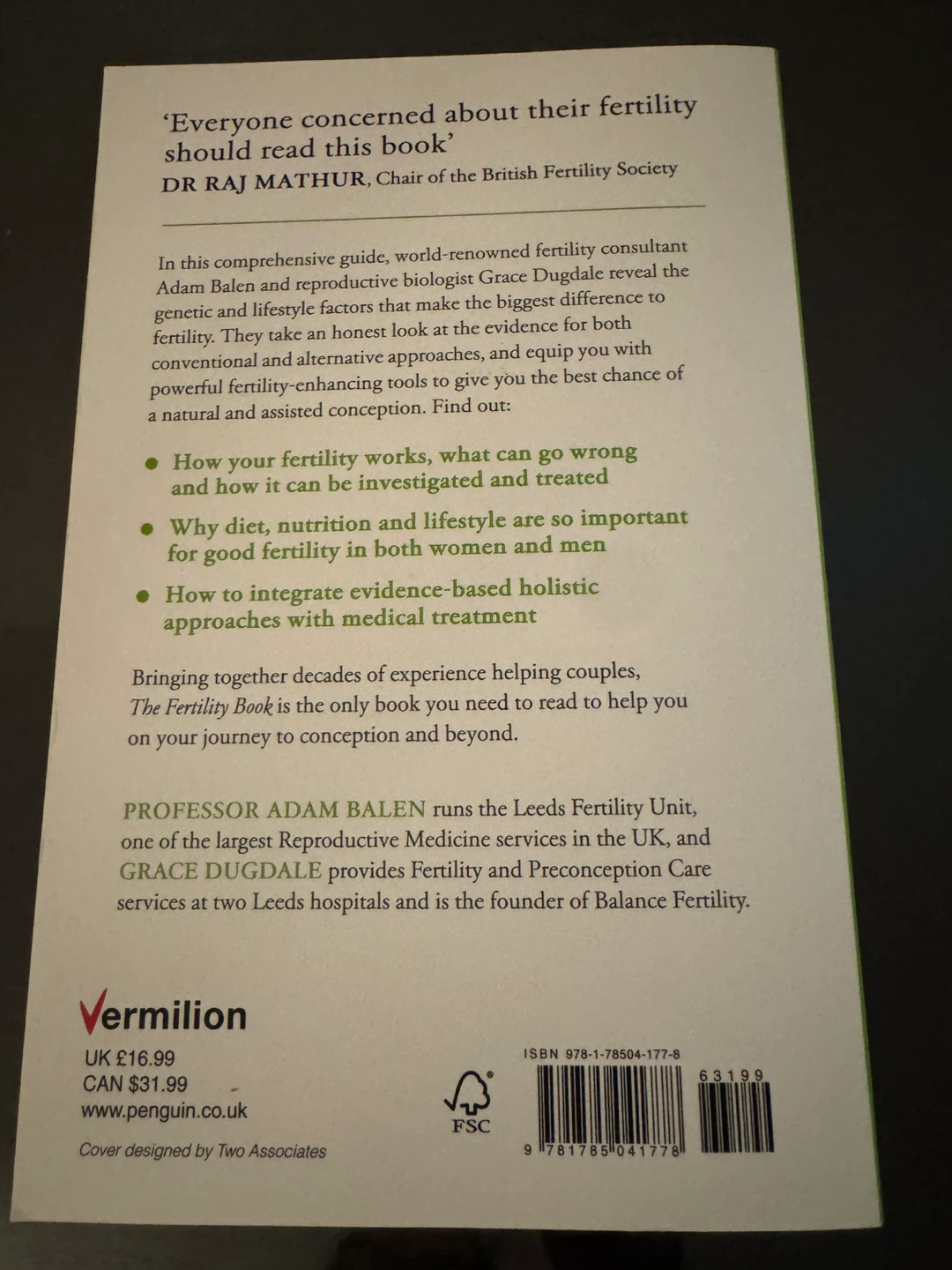 The Fertility Book by Adam Balen & Grace Dugdale - photo 2