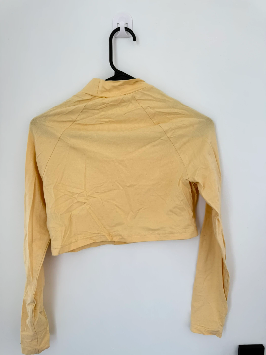 Divided by H&M Cropped Long Sleeve Mock Neck Shirt - photo 2