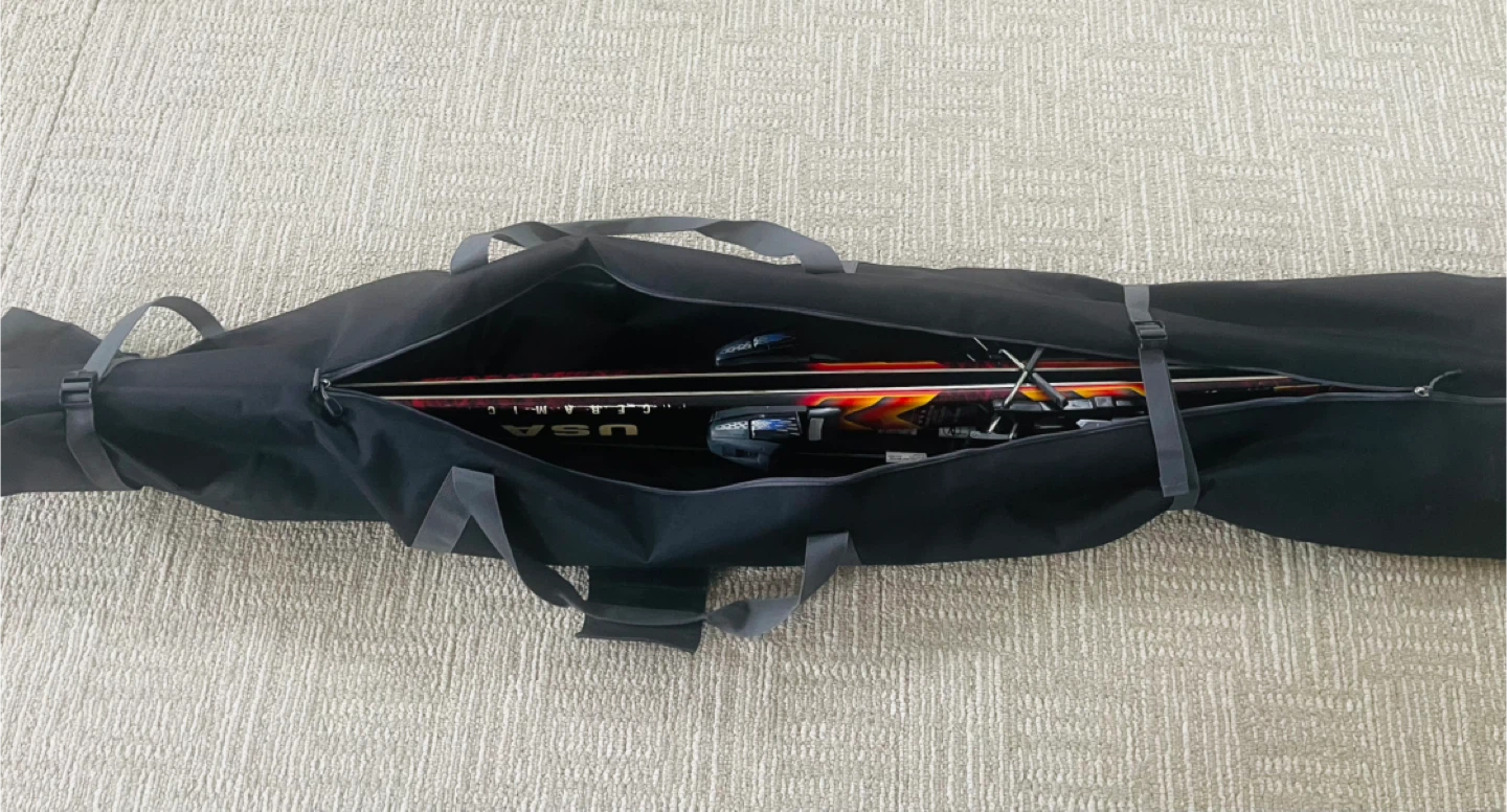 Salomon USA Skis with Rossignol Poles and Ski Bag - photo 2