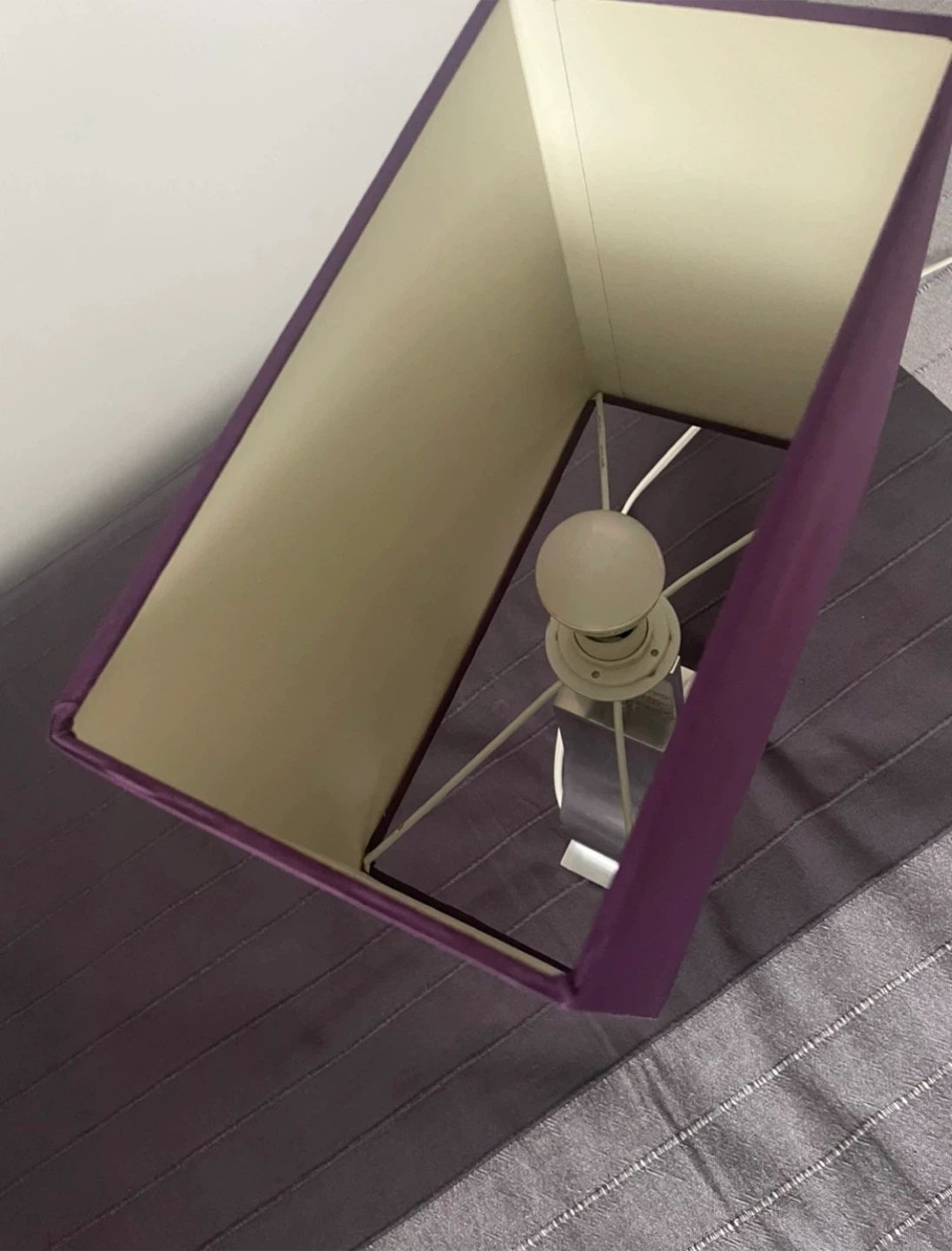 IKEA KLABB Table Lamp - Purple - photo 2