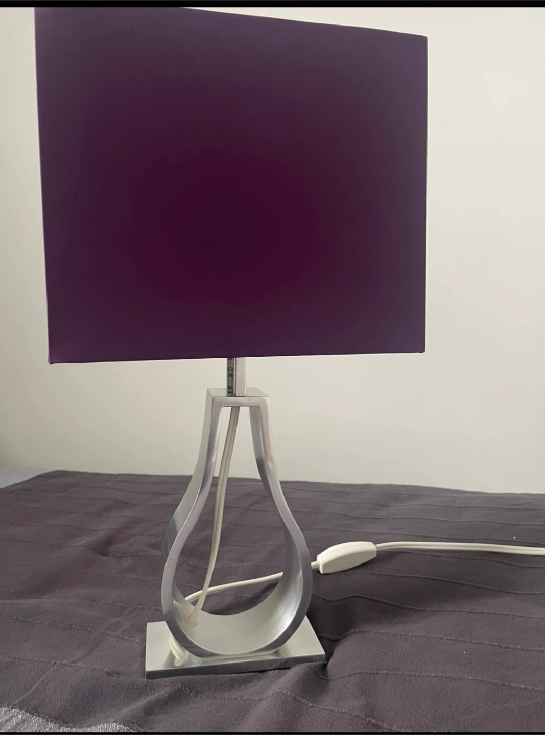 IKEA KLABB Table Lamp - Purple