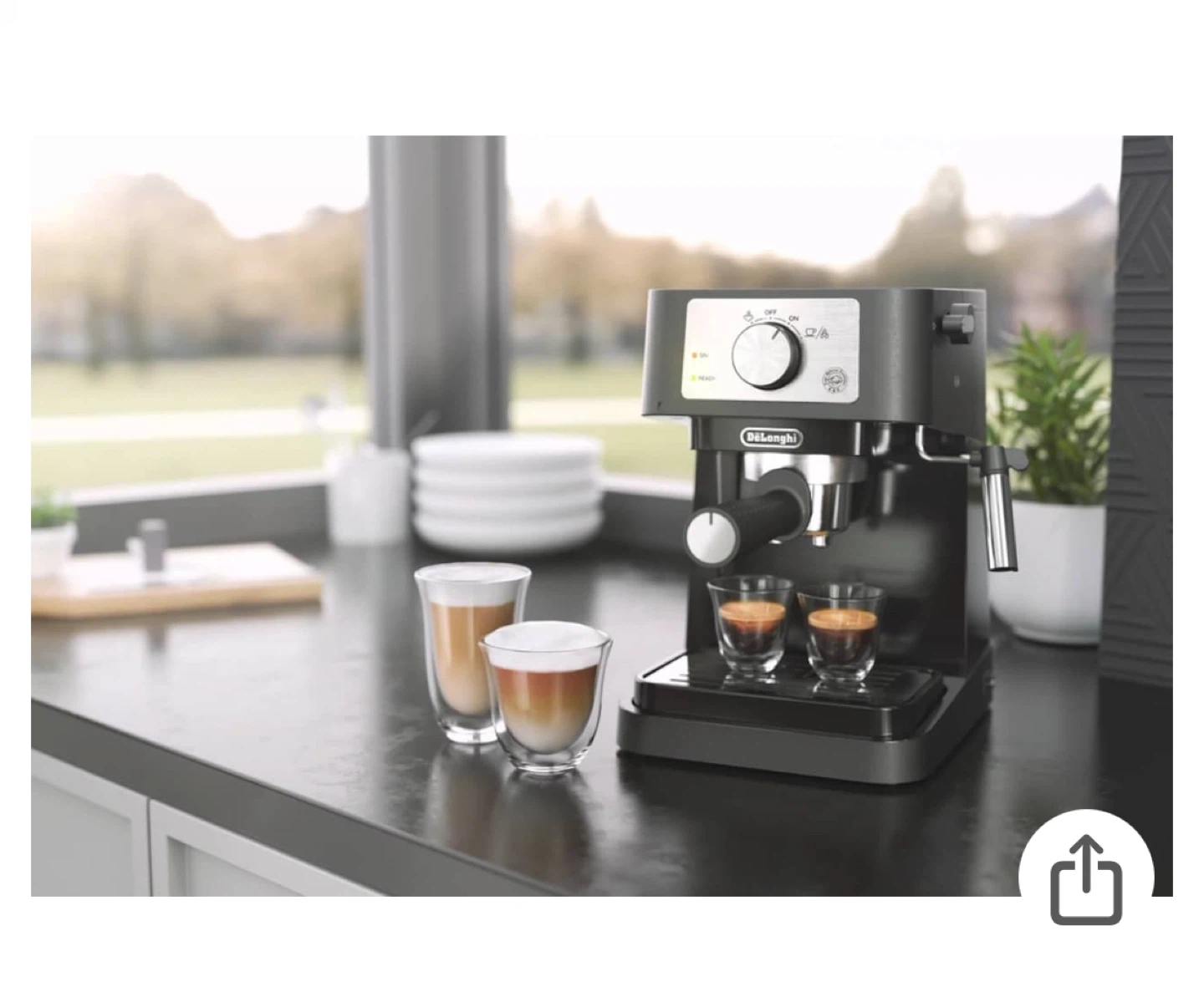 New-De'Longhi Stilosa Espresso Machine - Black - photo 5