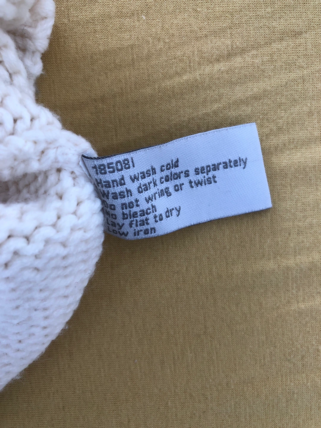 UK2LA Cream Knit Dress with Pockets 🥕 - photo 3