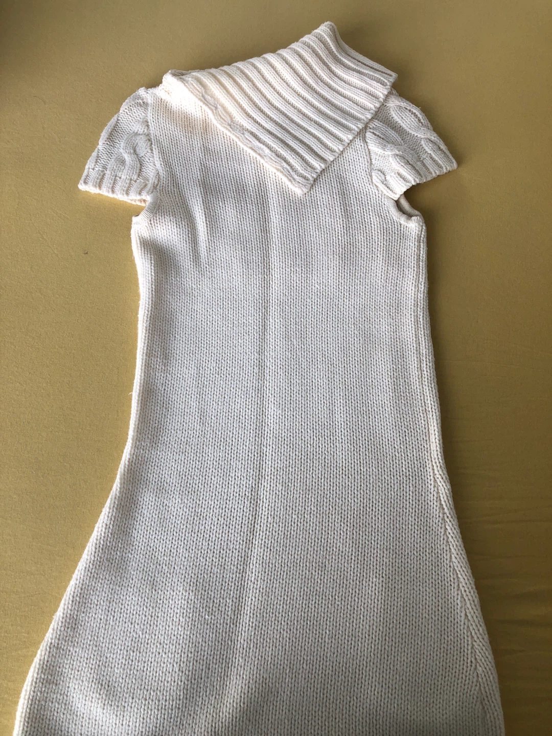 UK2LA Cream Knit Dress with Pockets 🥕 - photo 4