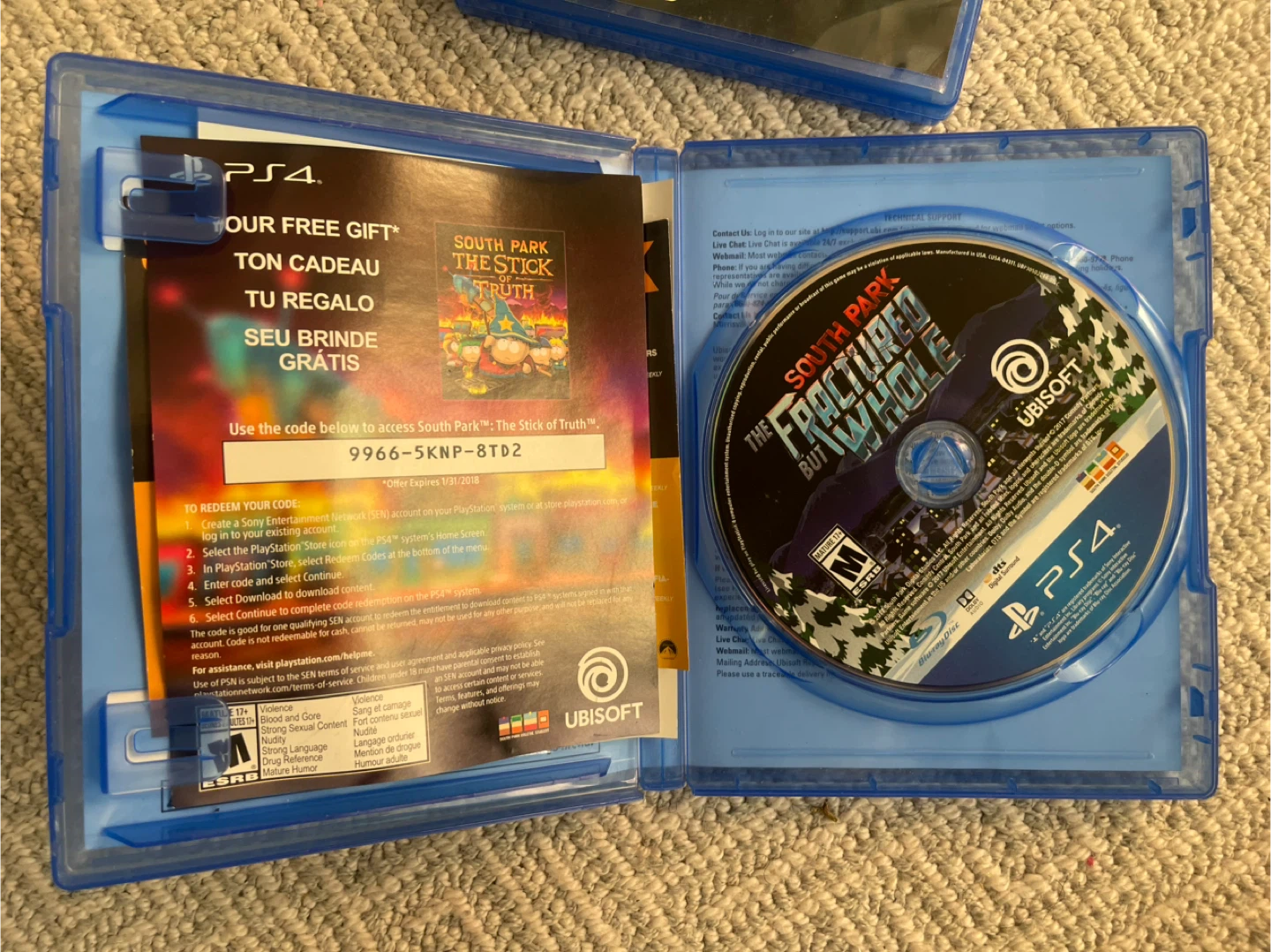 PlayStation 4 Games Bundle: Uncharted, South Park, Call of Duty - photo 2