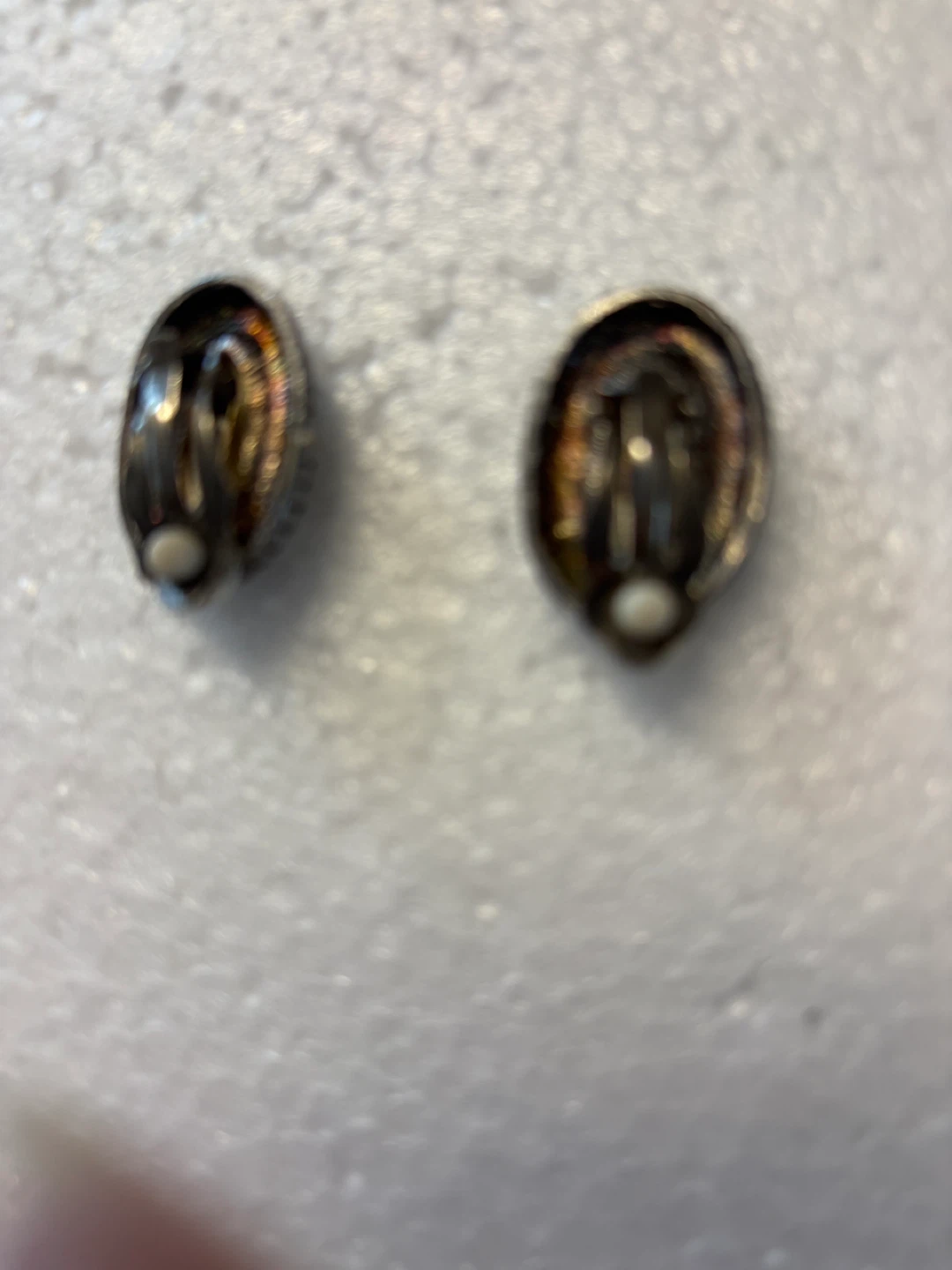 🥕Oval Clip-On Earrings with Animal Print - photo 2