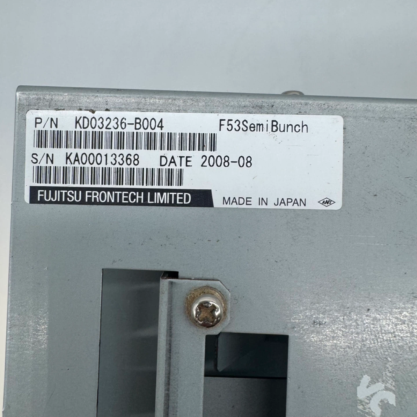 Fujitsu F53/F56 Bill Dispenser Unit KD03234-C011 Semi Bunch - photo 3