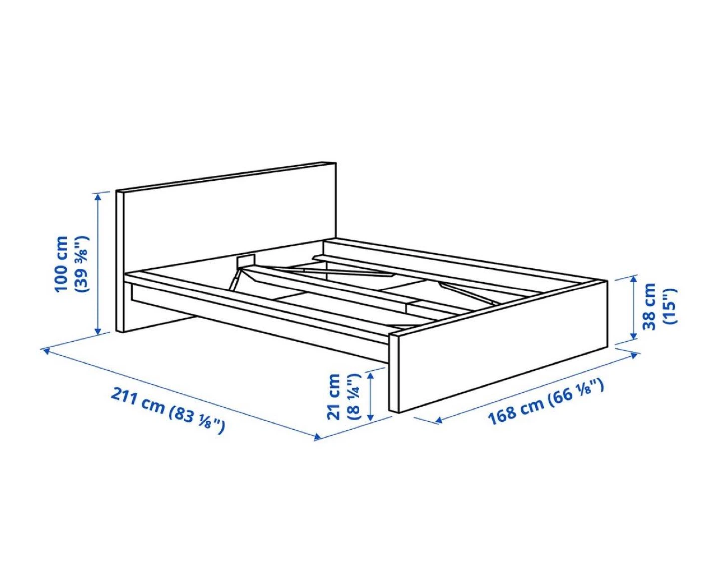 Ikea bed and frame box - photo 5