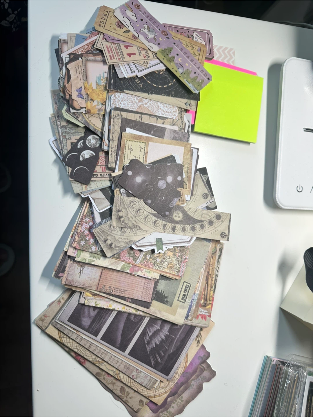 Assorted Journaling Ephemera