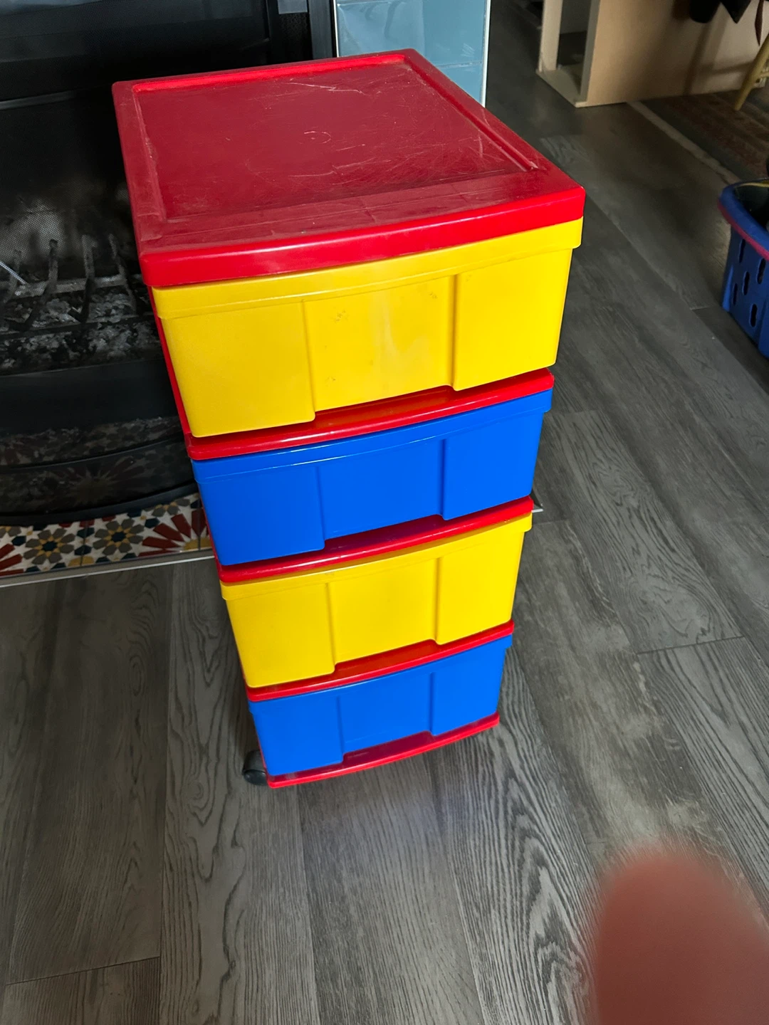 Colourful 4-Drawer Storage Unit - photo 2