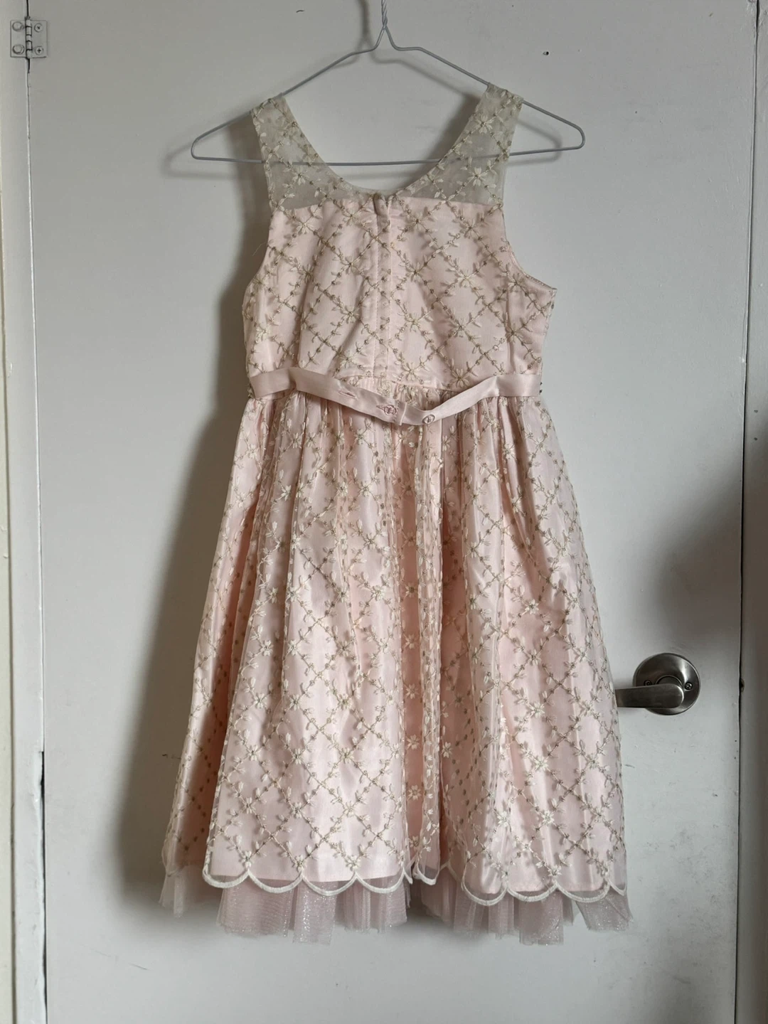 Girls Pink Formal Dress - photo 4