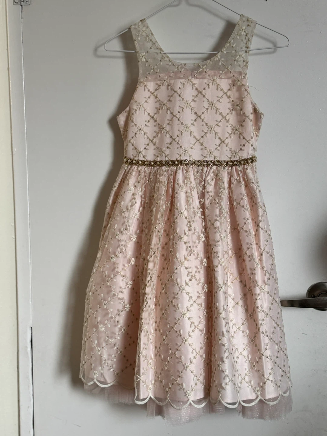 Girls Pink Formal Dress - photo 3