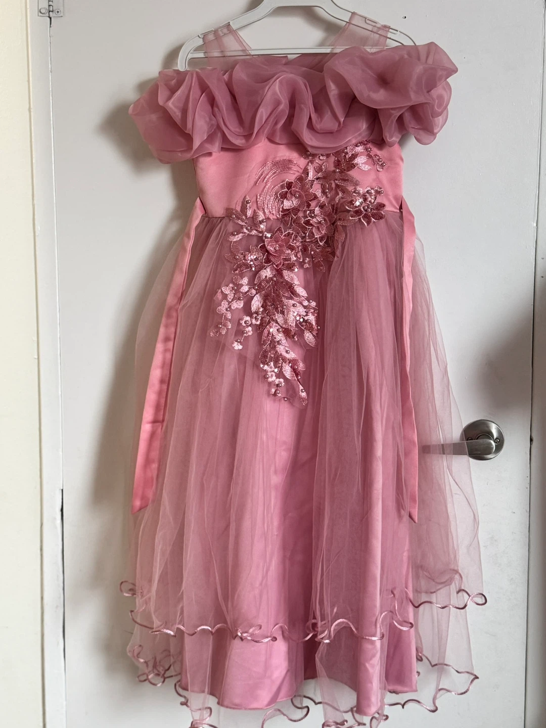 Girls Pink Formal Dress - photo 5