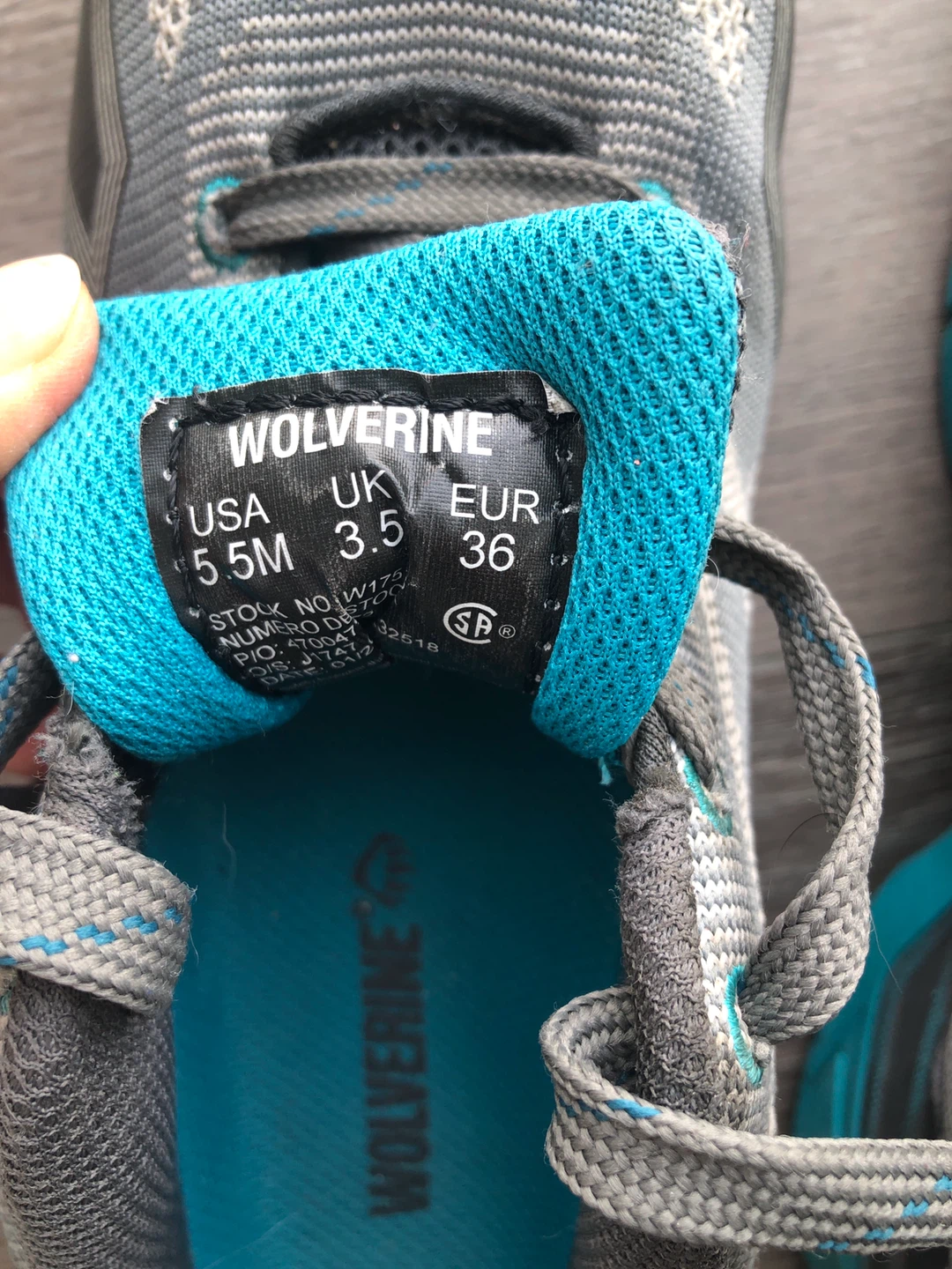 Steel toe Shoes Women’s Size 5.5 Wolverine brand 🏆 - photo 4