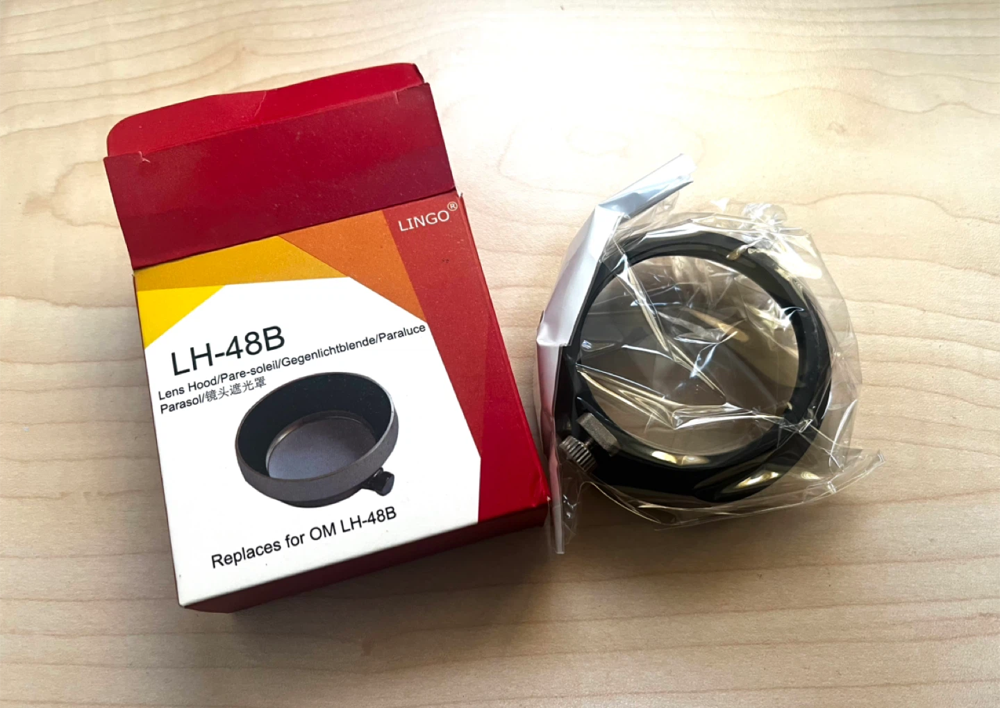 LINGO LH-48B Lens Hood for OM LH-48B - photo 2
