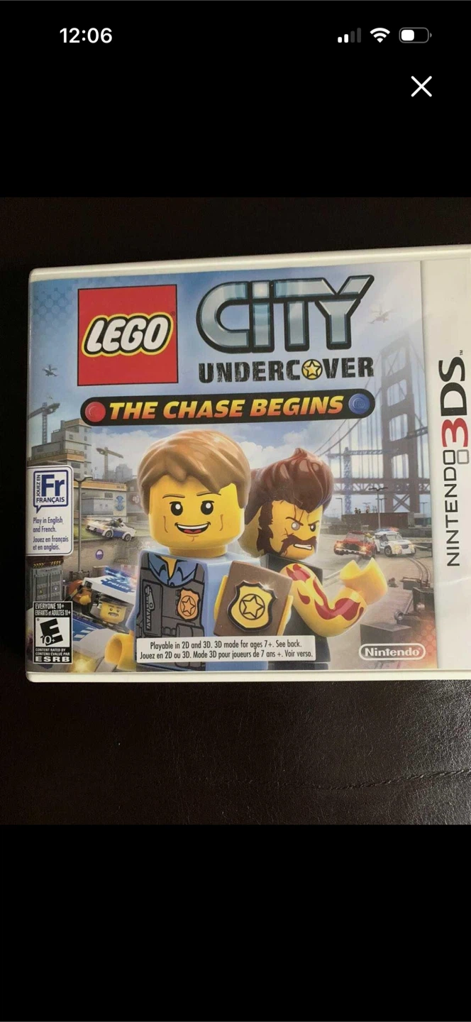 Nintendo 3DS LEGO City Undercover: The Chase Begins Game