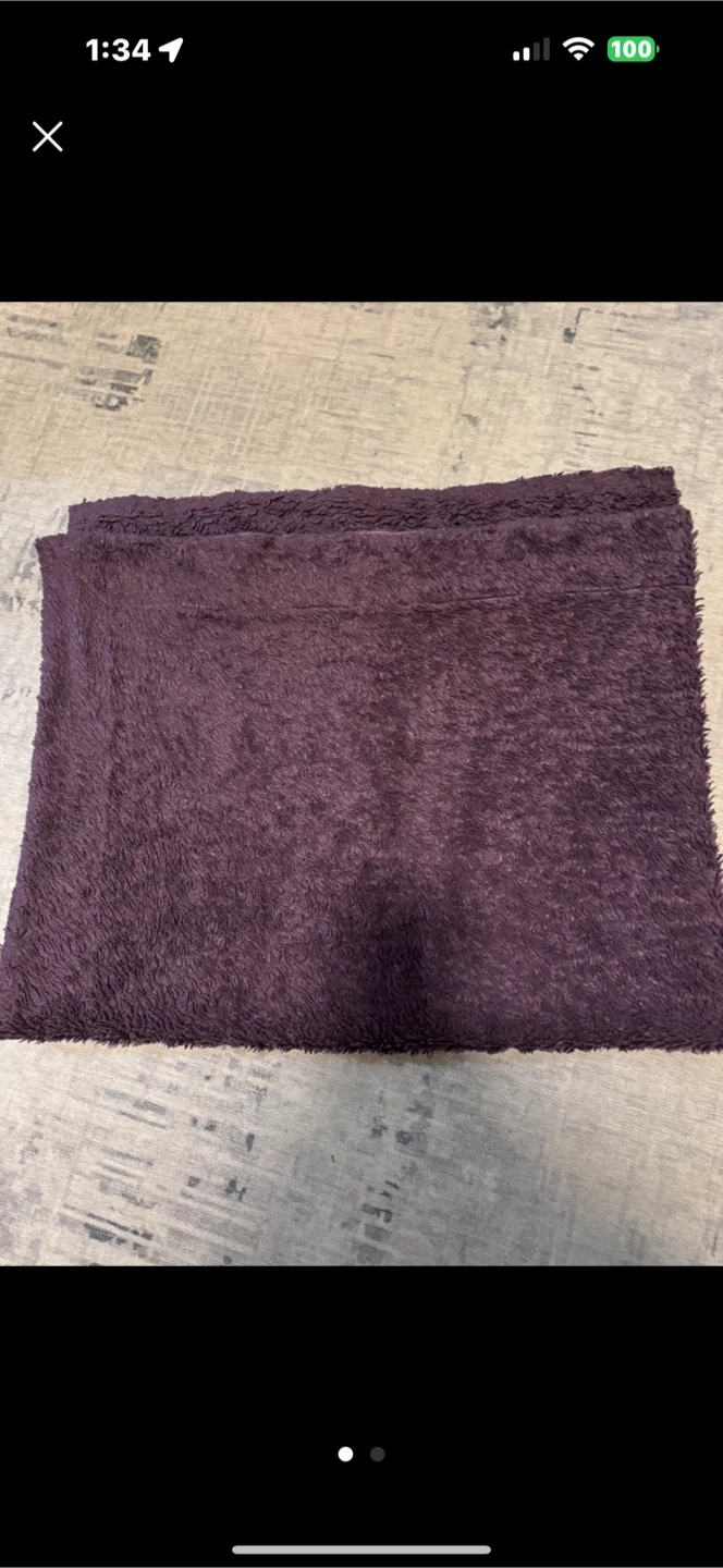 Plum Fleece Blanket