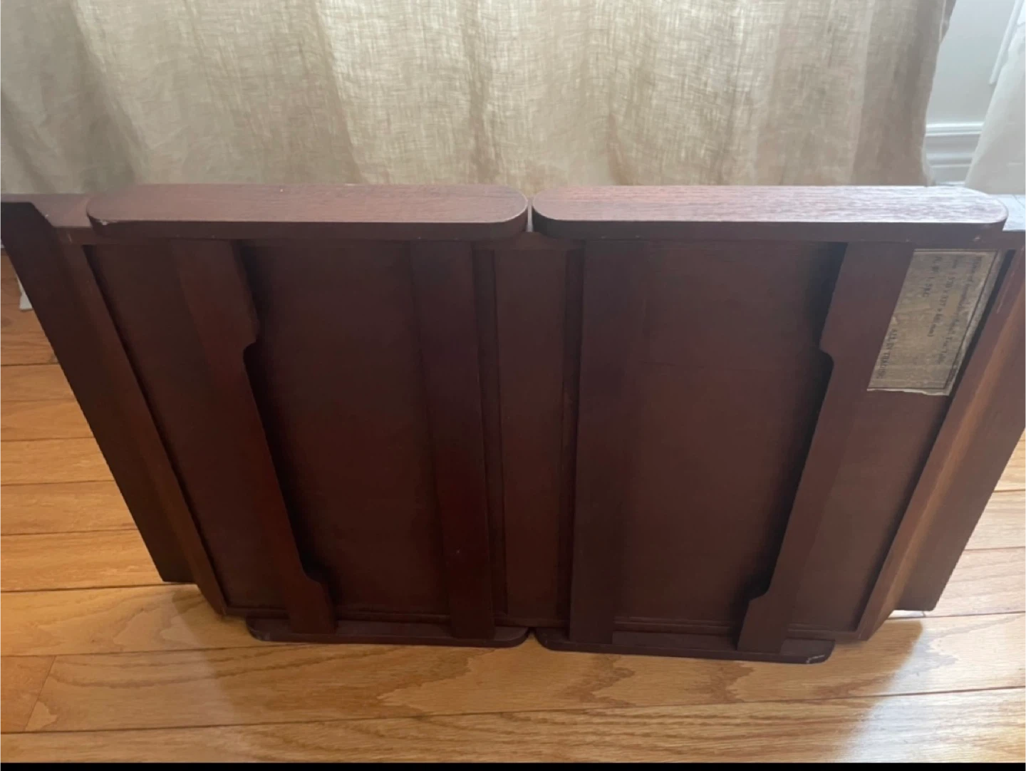 Foldable Wooden Tray Table - photo 4
