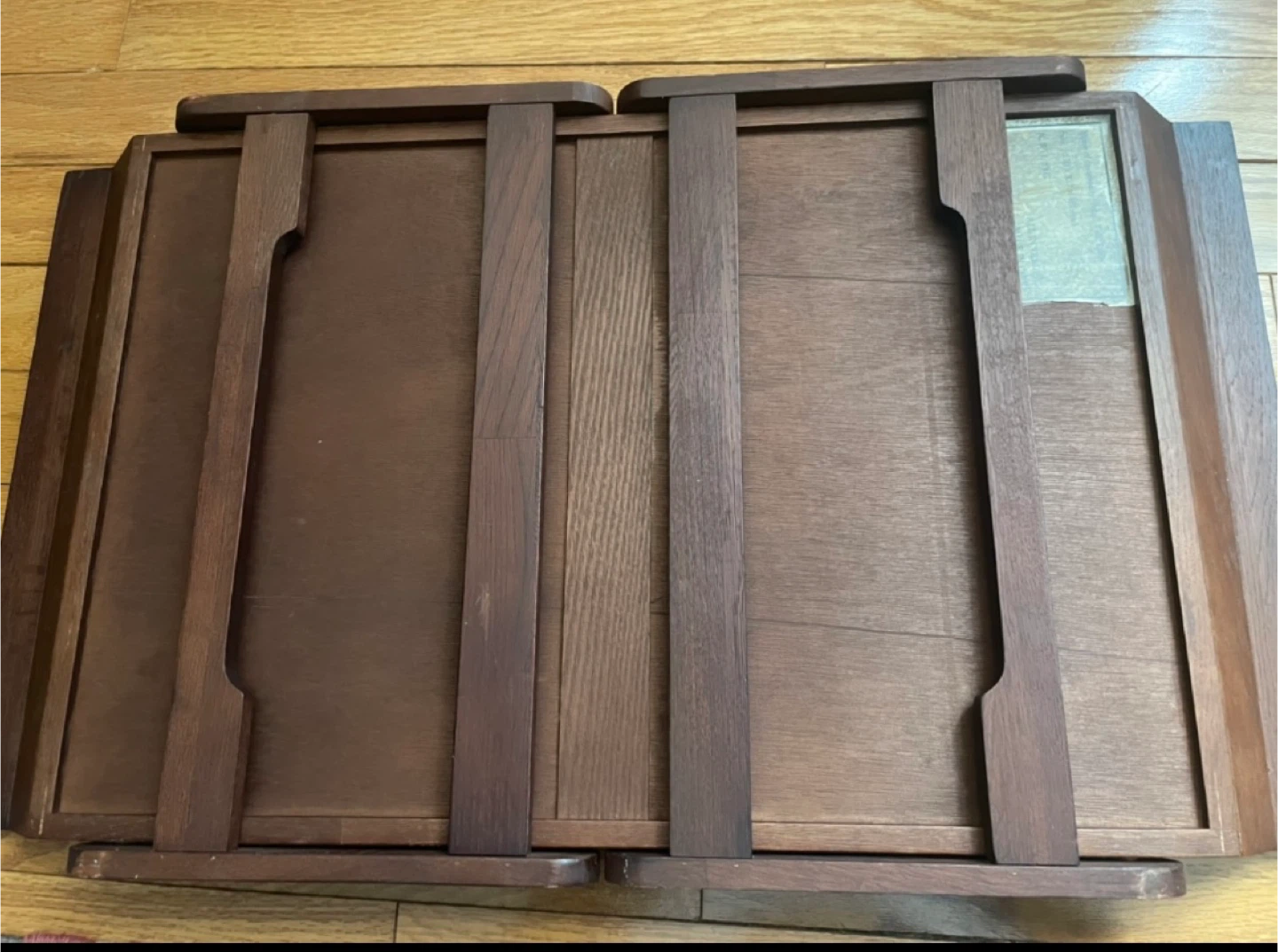 Foldable Wooden Tray Table - photo 5