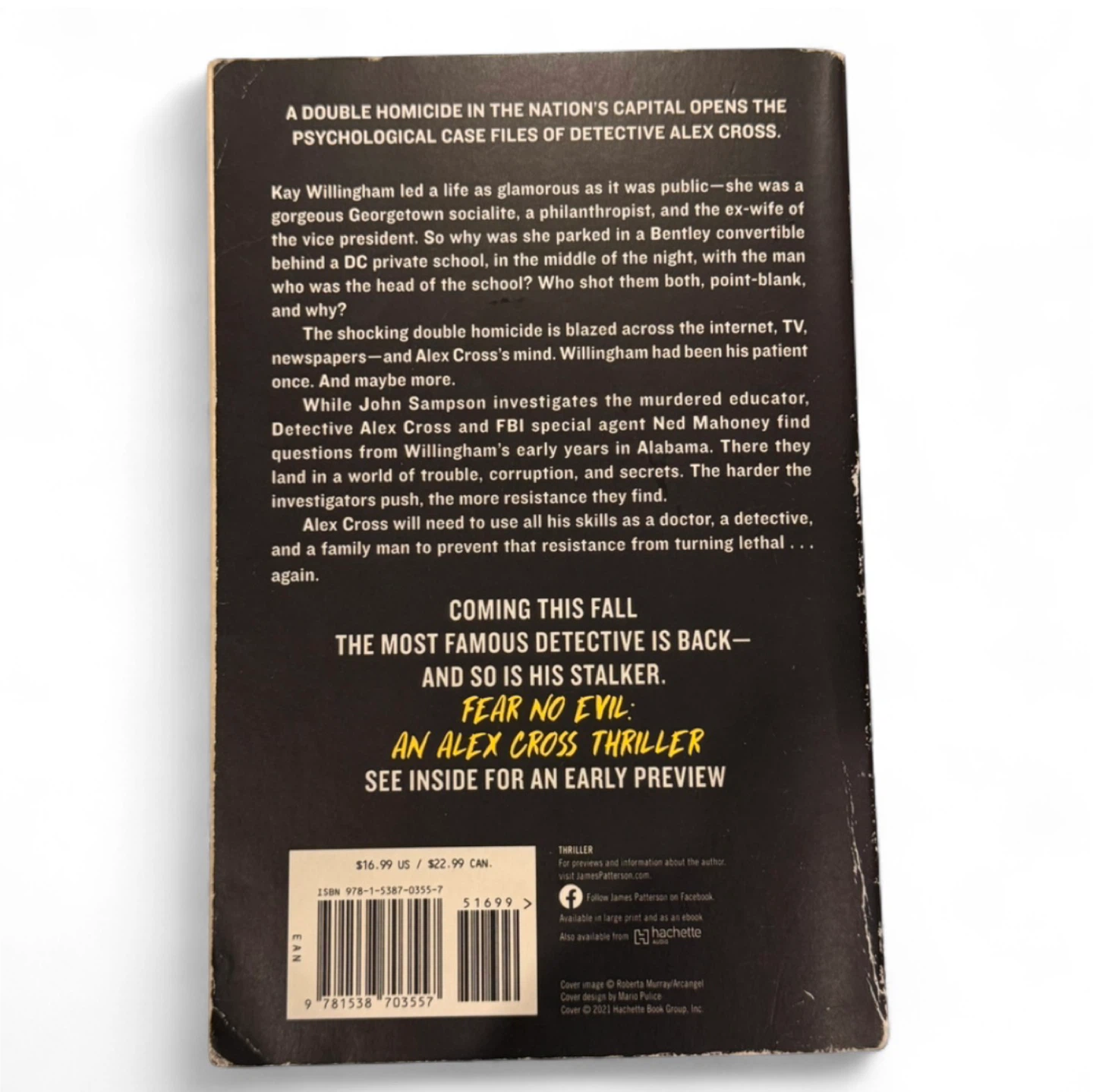 James Patterson Novel - photo 4