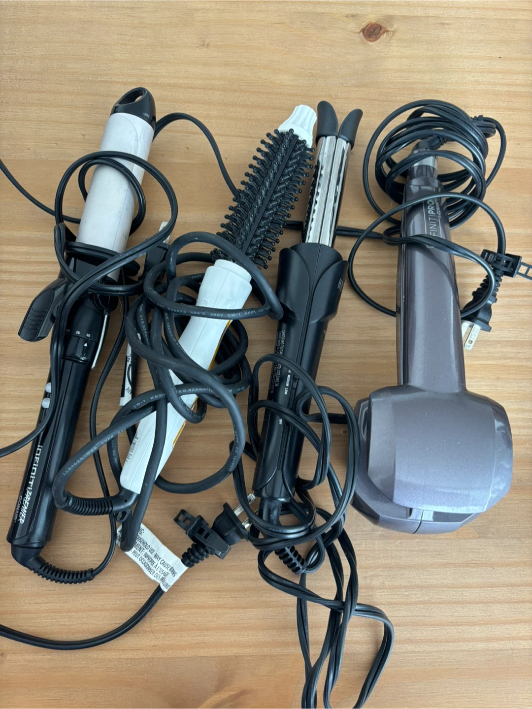 Hair irons 4 of them
