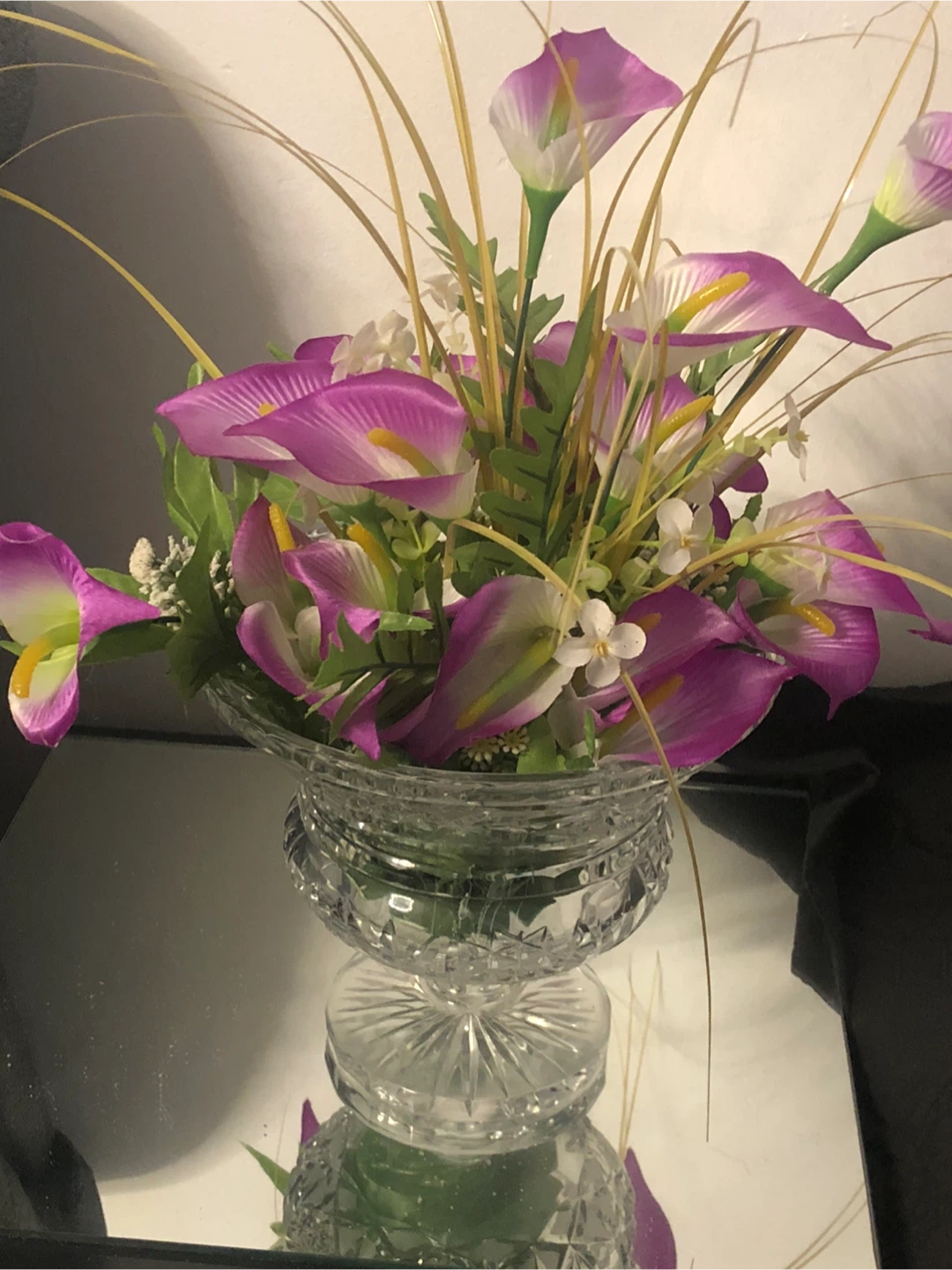 Artificial Calla Lily Flower Arrangement Bothe  for $15 - photo 5