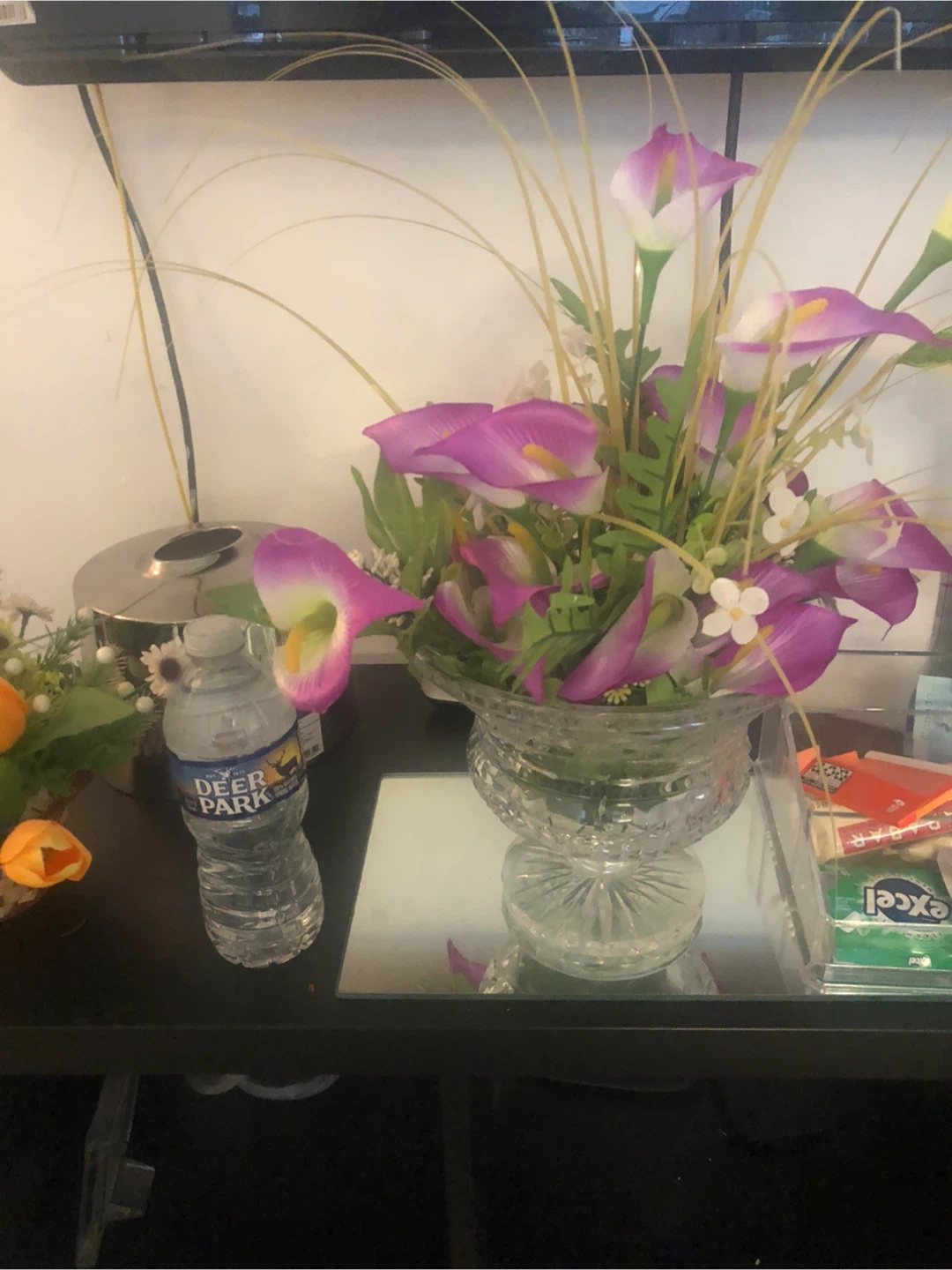 Artificial Calla Lily Flower Arrangement Bothe  for $15 - photo 4