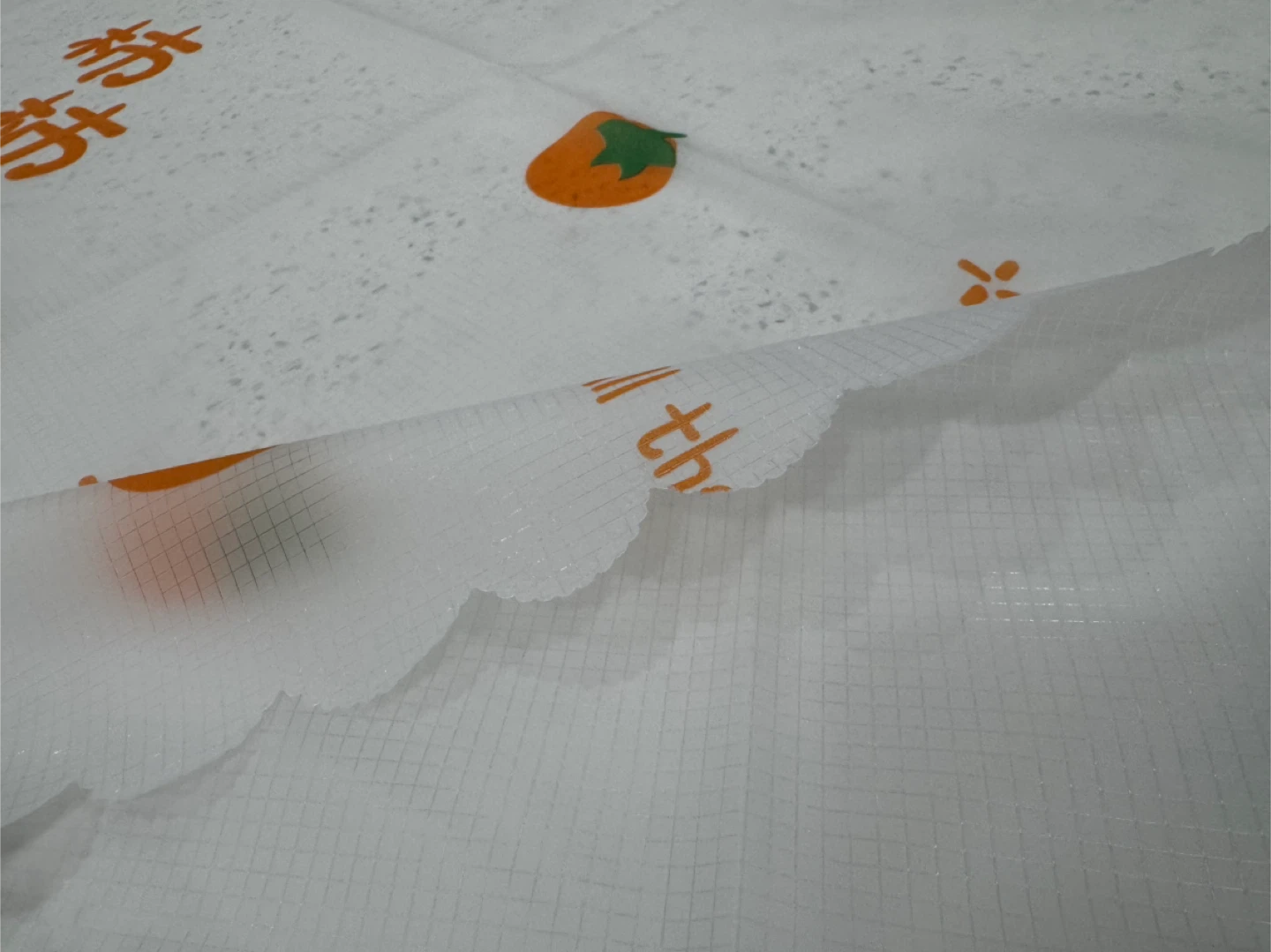 Decorative Tablecloth with Persimmon Print - photo 4