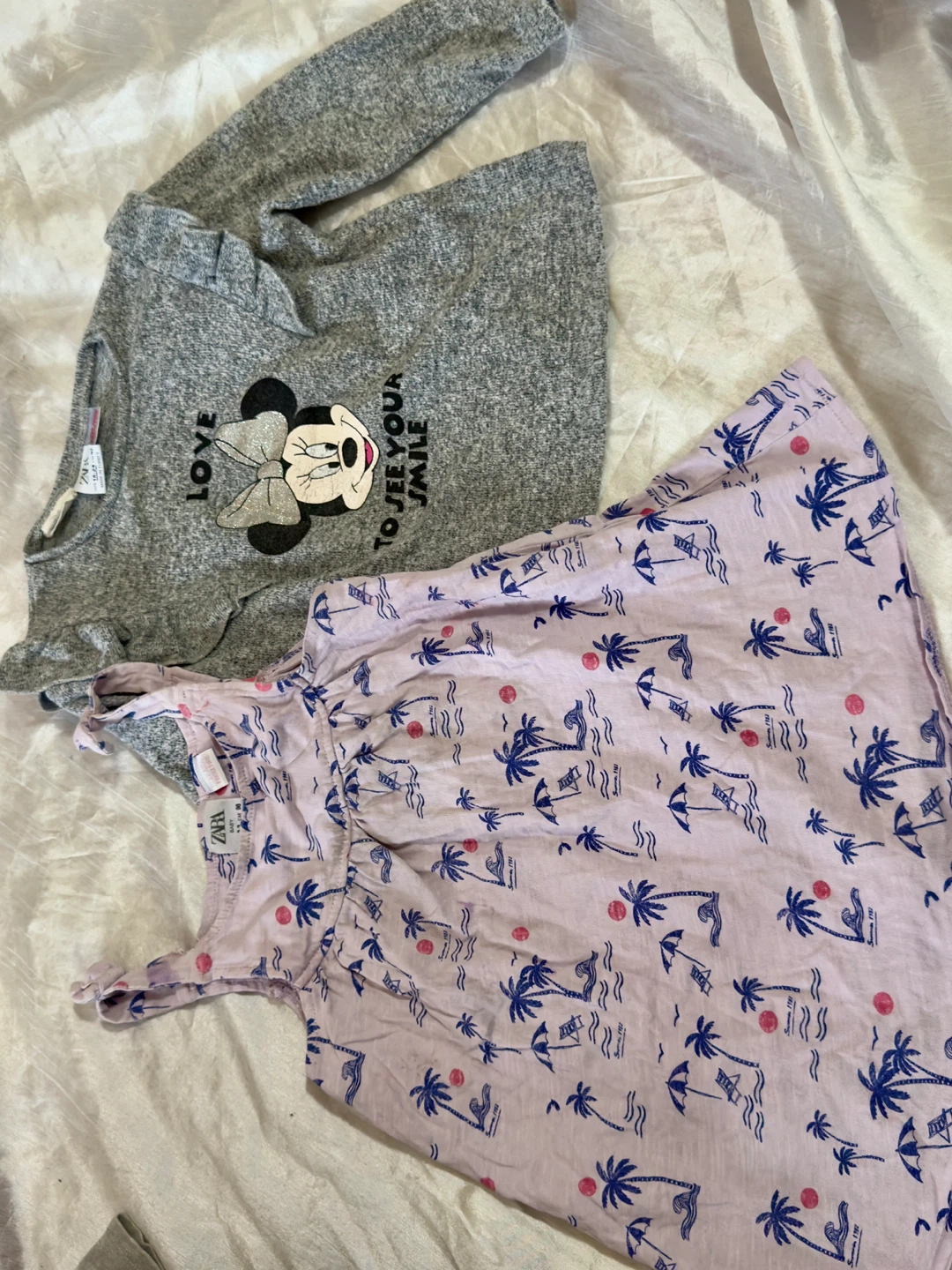Zara Baby Girls' Dress and Long-Sleeve Top Set - photo 3