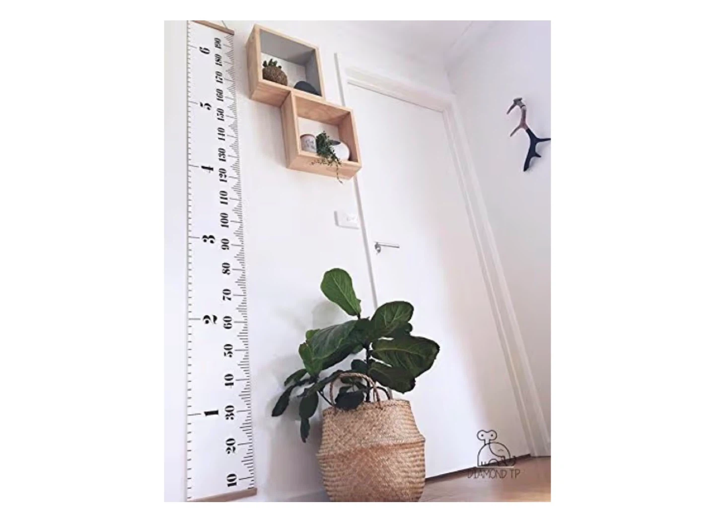 White Growth Chart Ruler