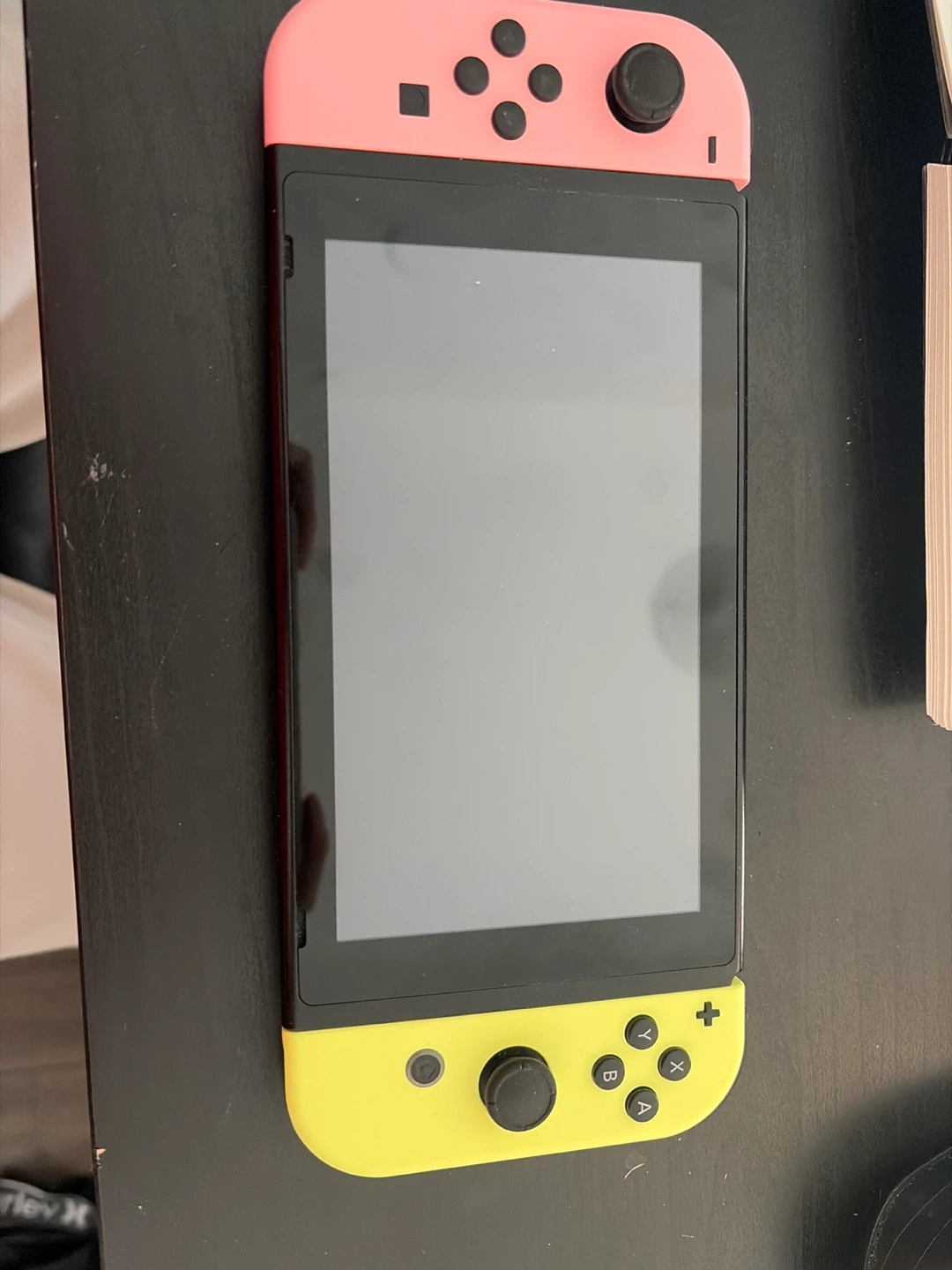 Nintendo Switch Console - Pink & Yellow Joy-Cons
