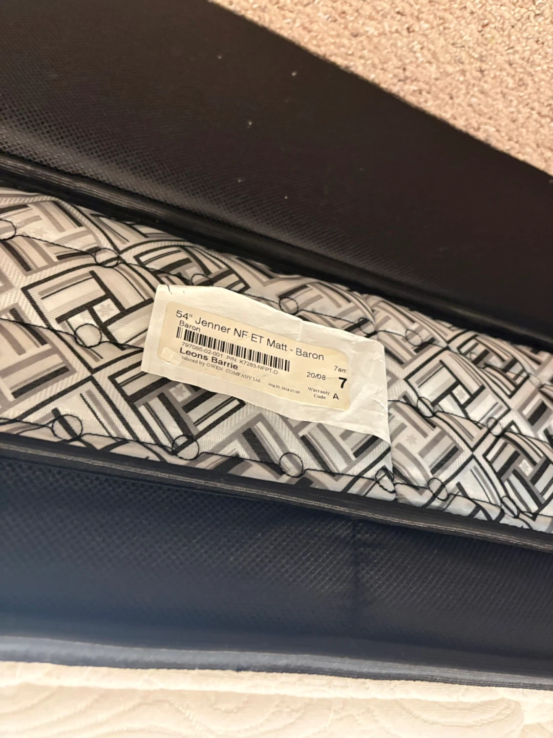 Like New Full Size Mattress with Box Spring – Very Clean - photo 3
