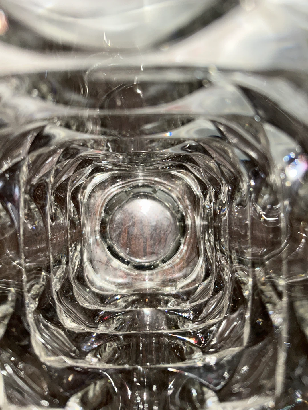 Clear Glass Decorative Vase - photo 2