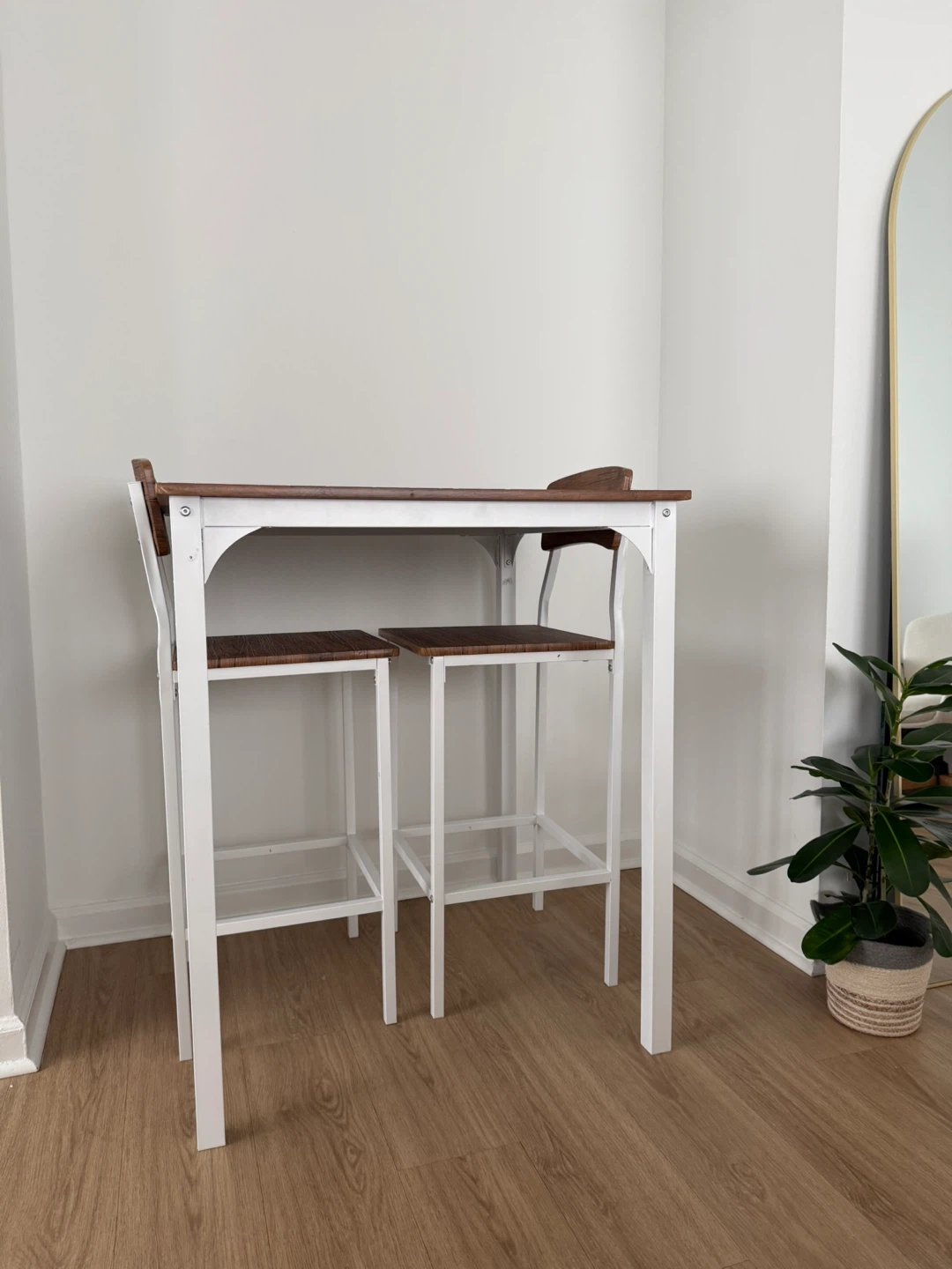 Counter Height Table and 2 Stools Set - photo 3