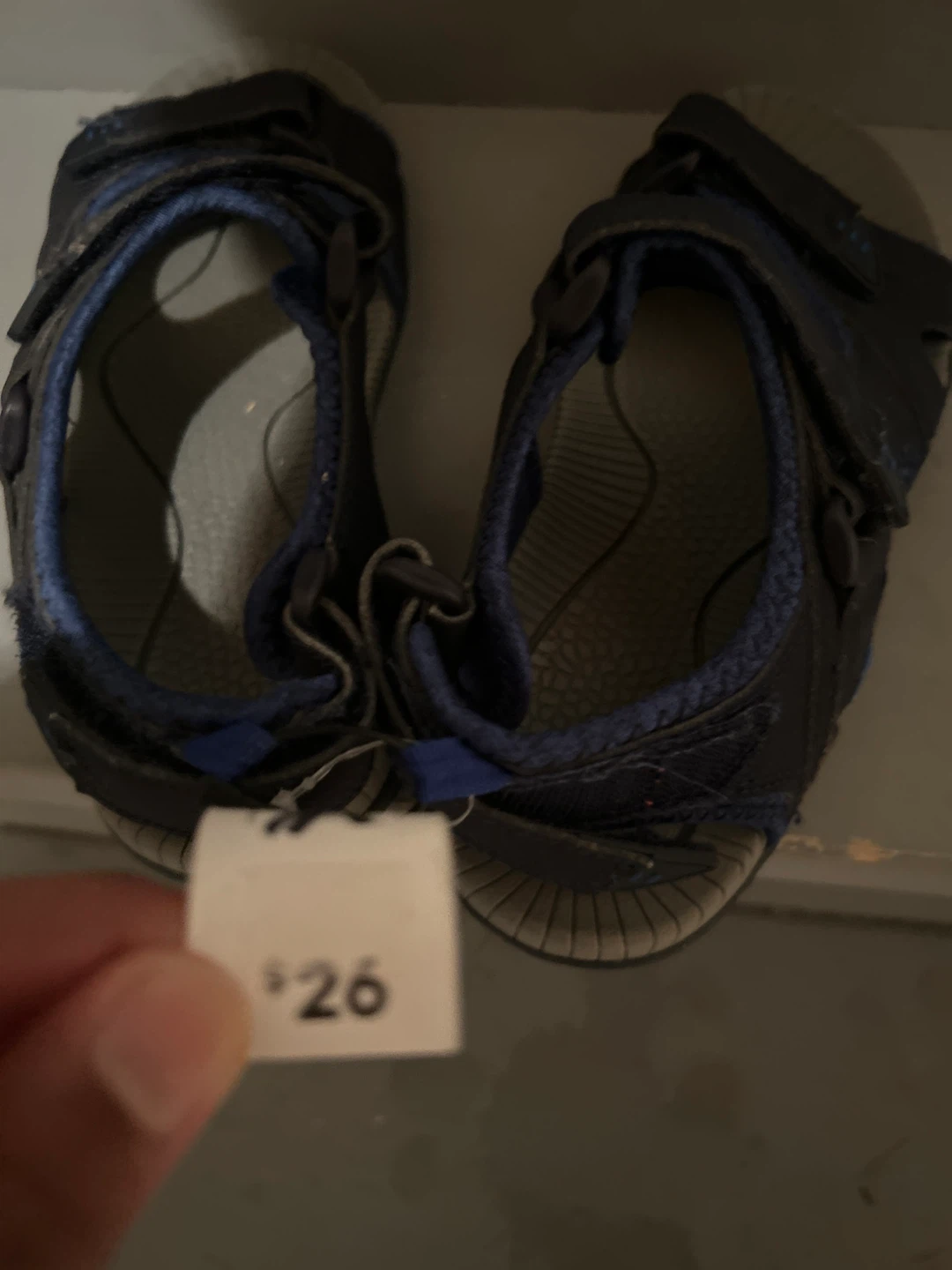 Blue Kids Sandals SIZE 4