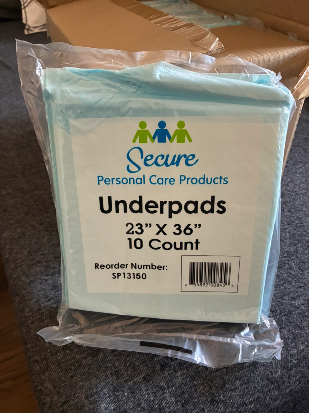 Personal care pads 23” x 36”