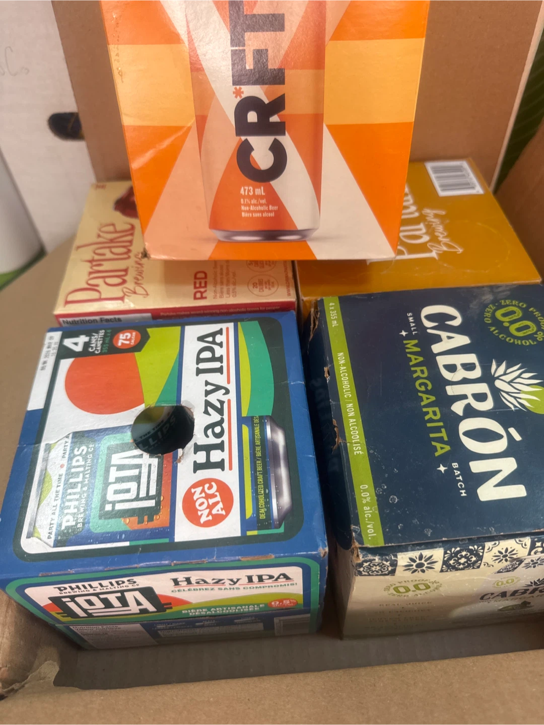 Bundle of 18  Non-Alcoholic beverages