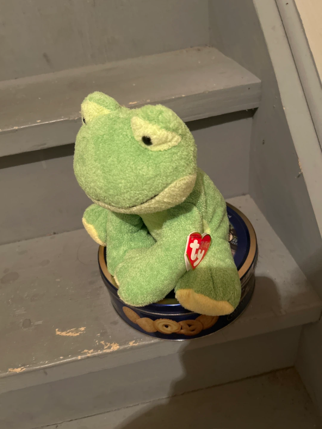 Ty Beanie Baby Plush Frog