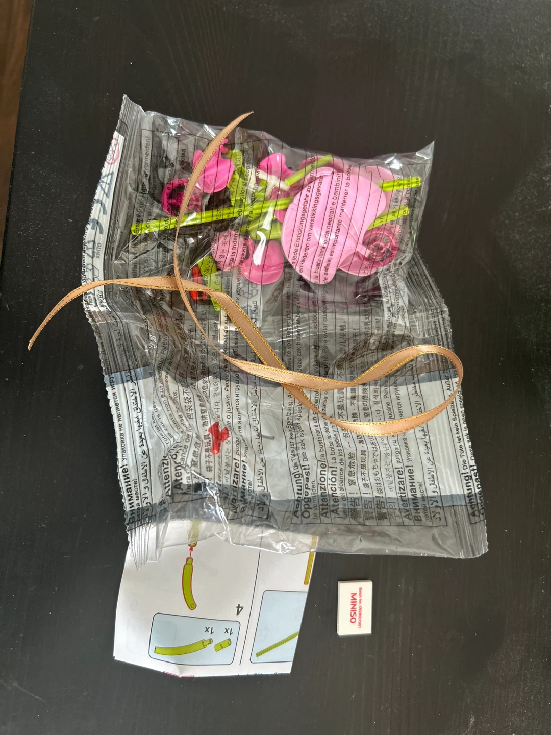 Miniso My Little Garden Building Blocks Orchid - photo 2