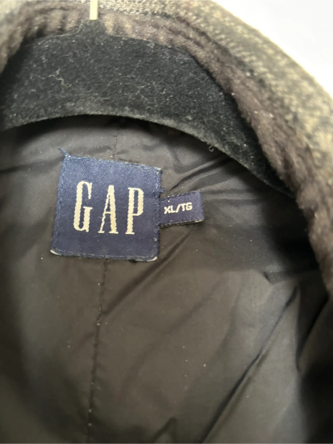 GAP Plaid Flannel Shirt Jacket XL - photo 2