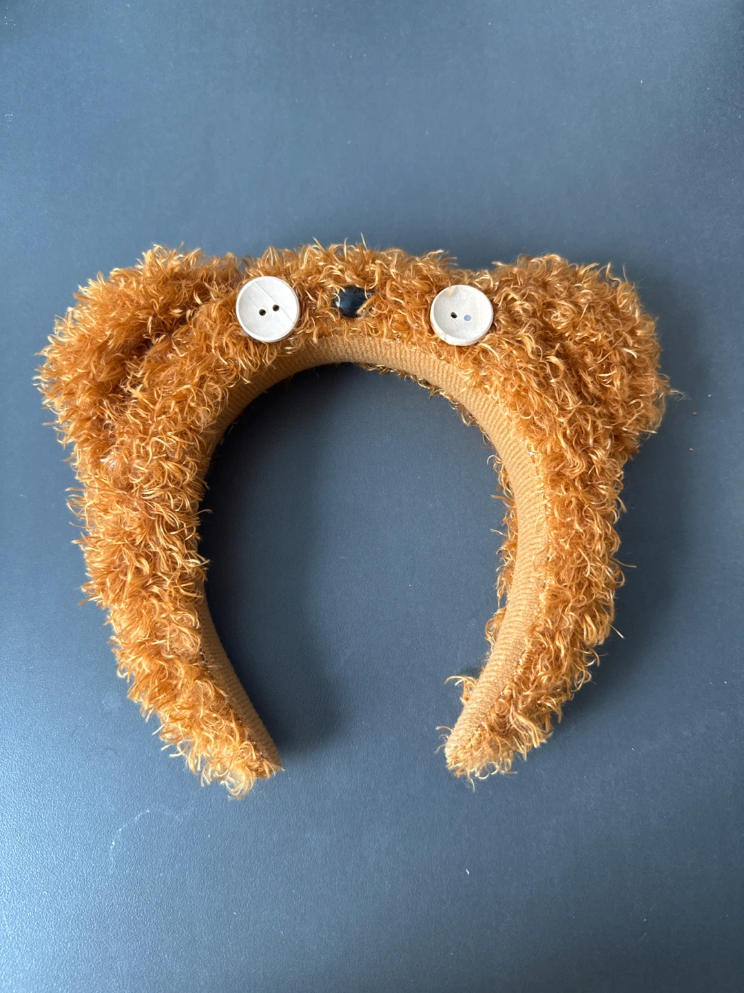 Brown Teddy Bear Plush Headband