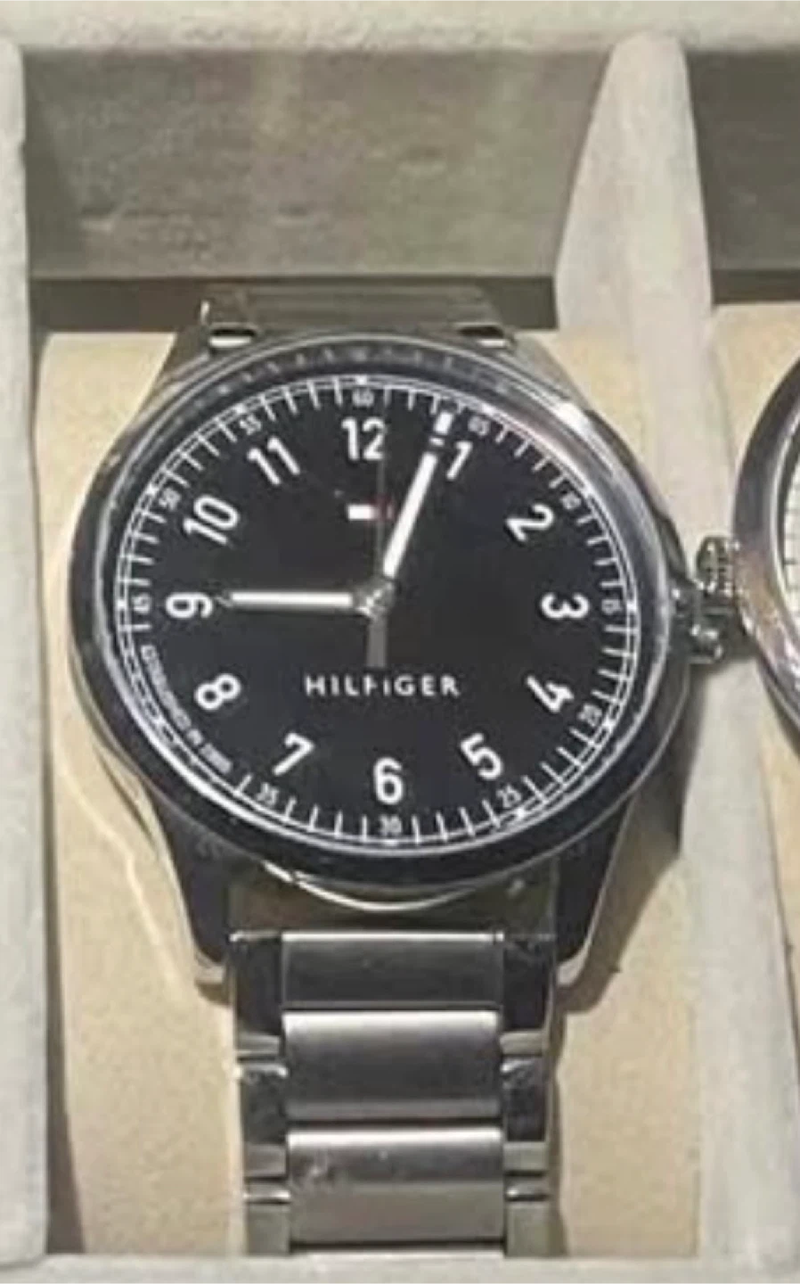 Tommy Hilfiger Black Dial Watch