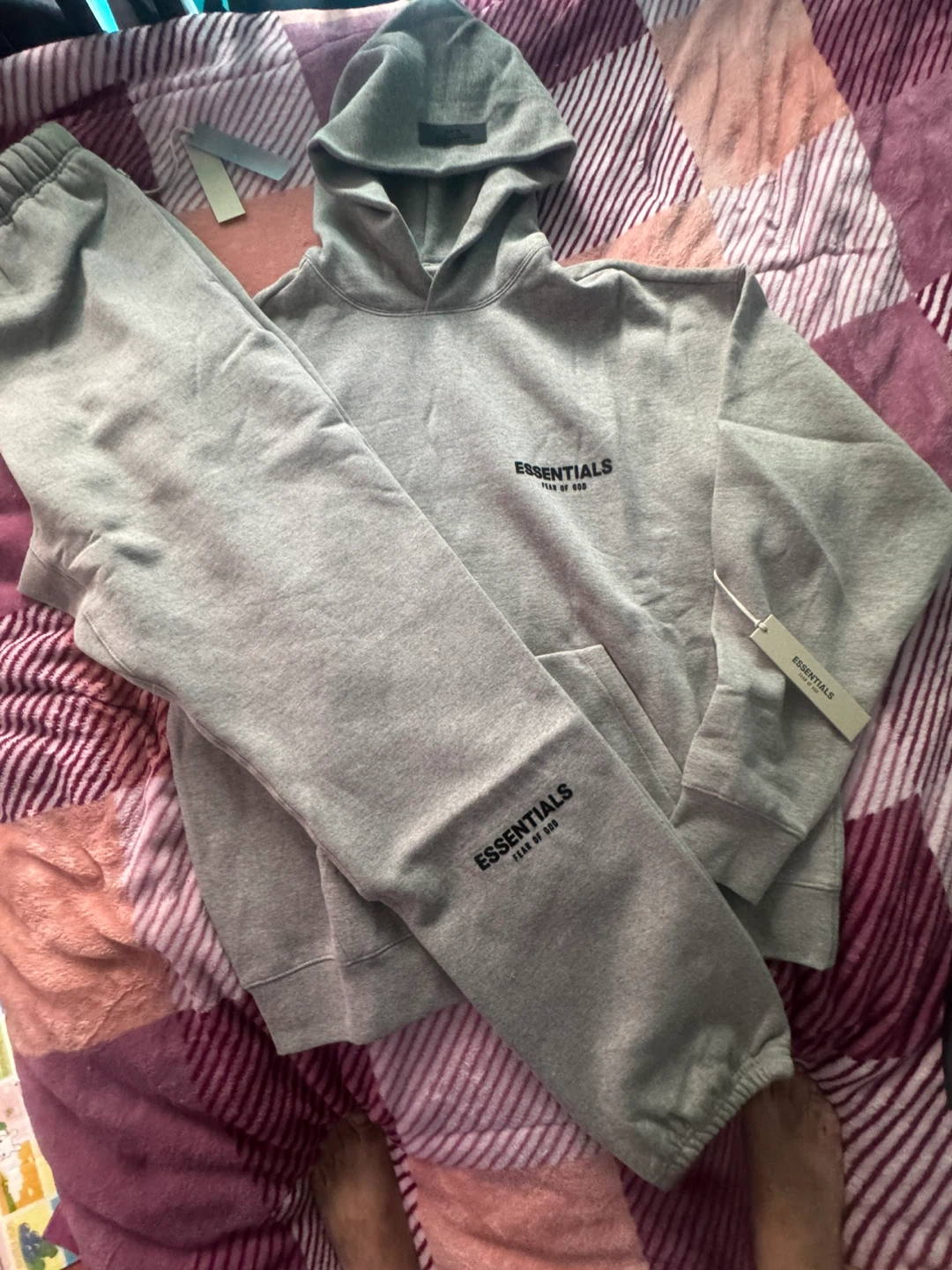 Fear of God Essentials Hoodie & Sweatpants Set - Grey
