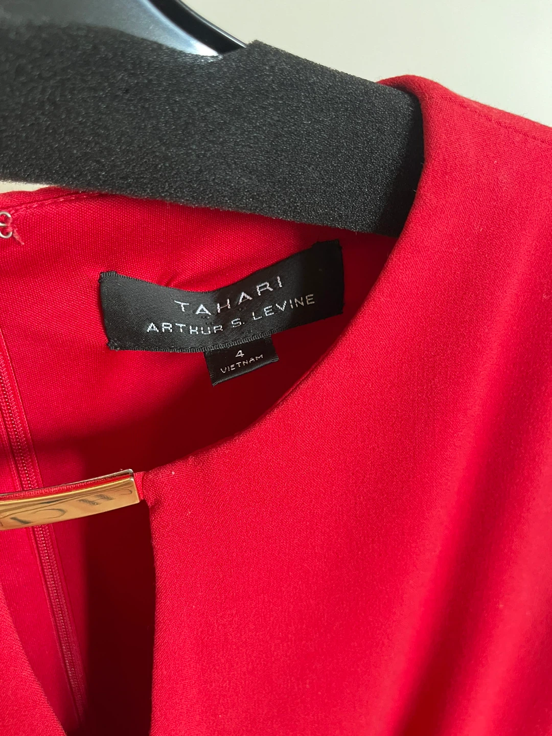 Tahari Red Sleeveless Dress - photo 3