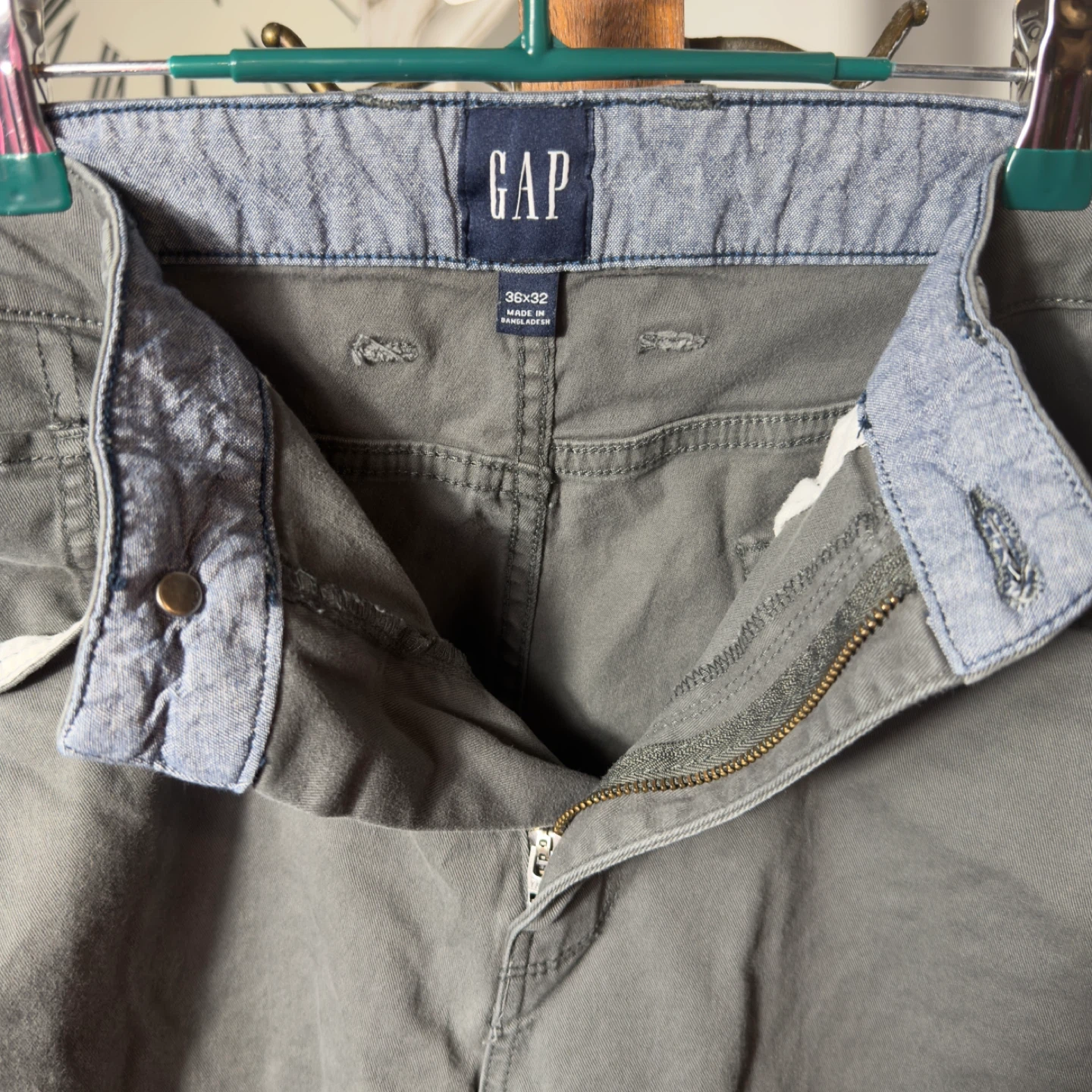 Gap Men's Gray Chinos 36x32 - photo 5